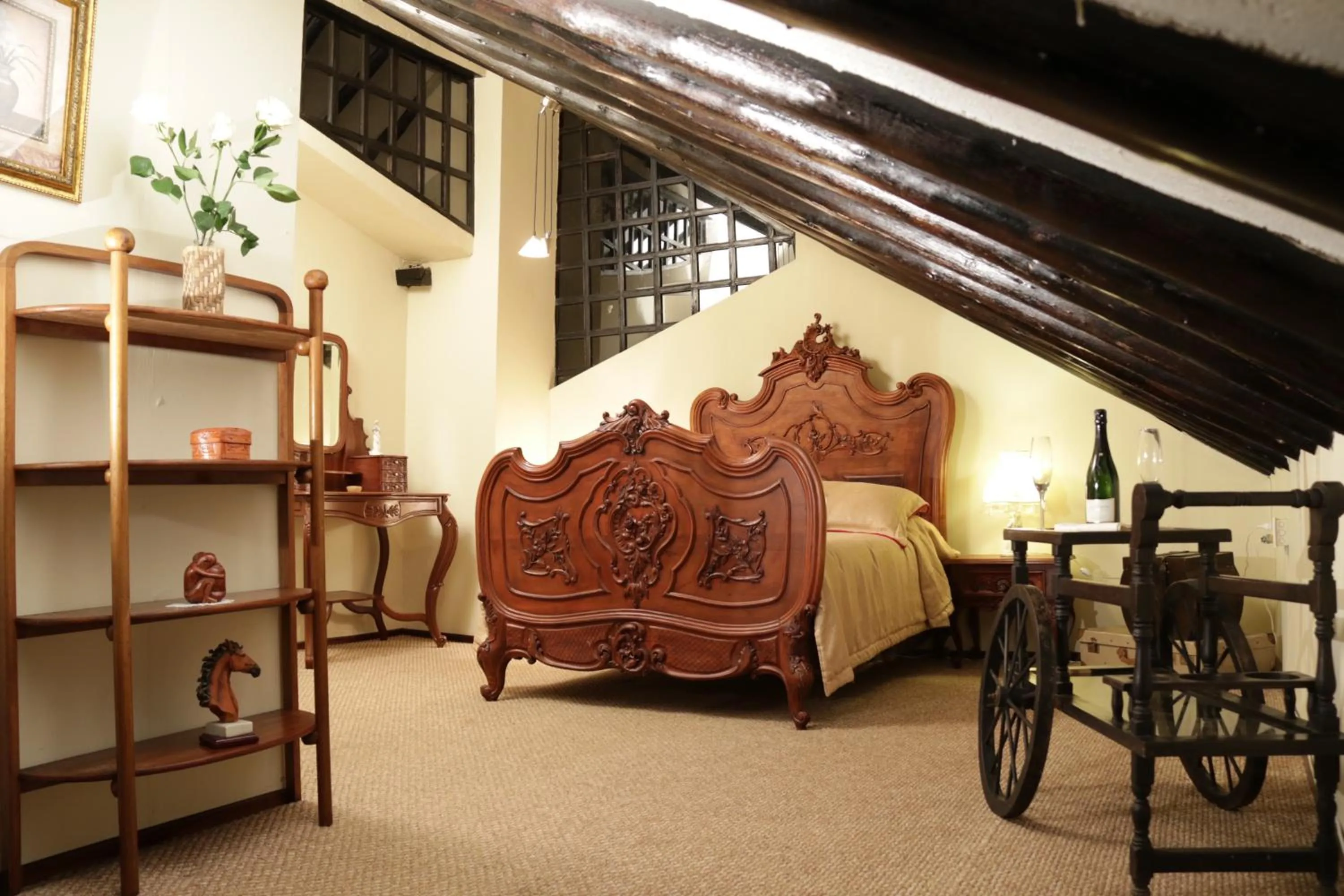 Bed in Hacienda San Isidro Trails & Experiences