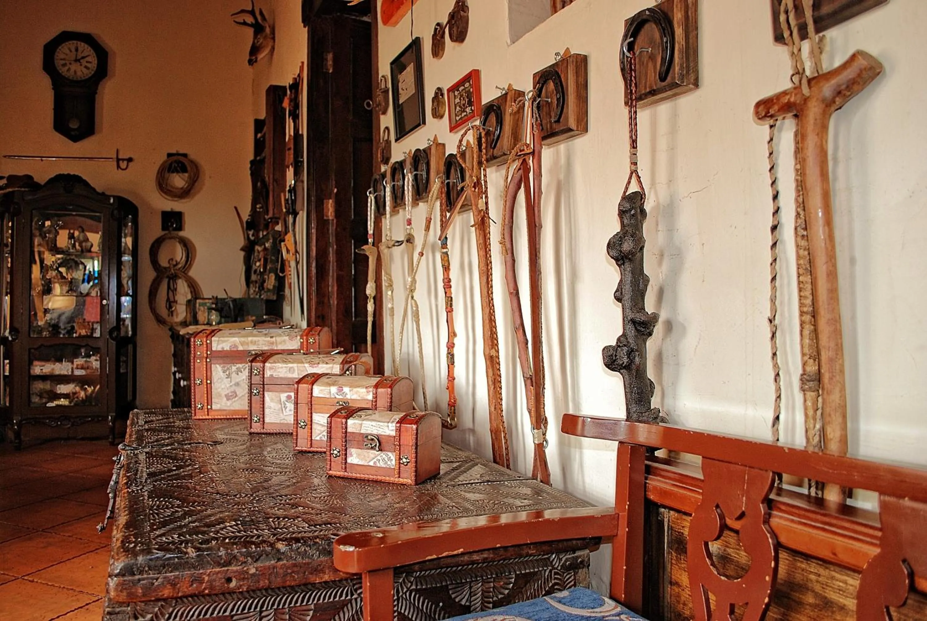 Lobby or reception in Hacienda San Isidro Trails & Experiences