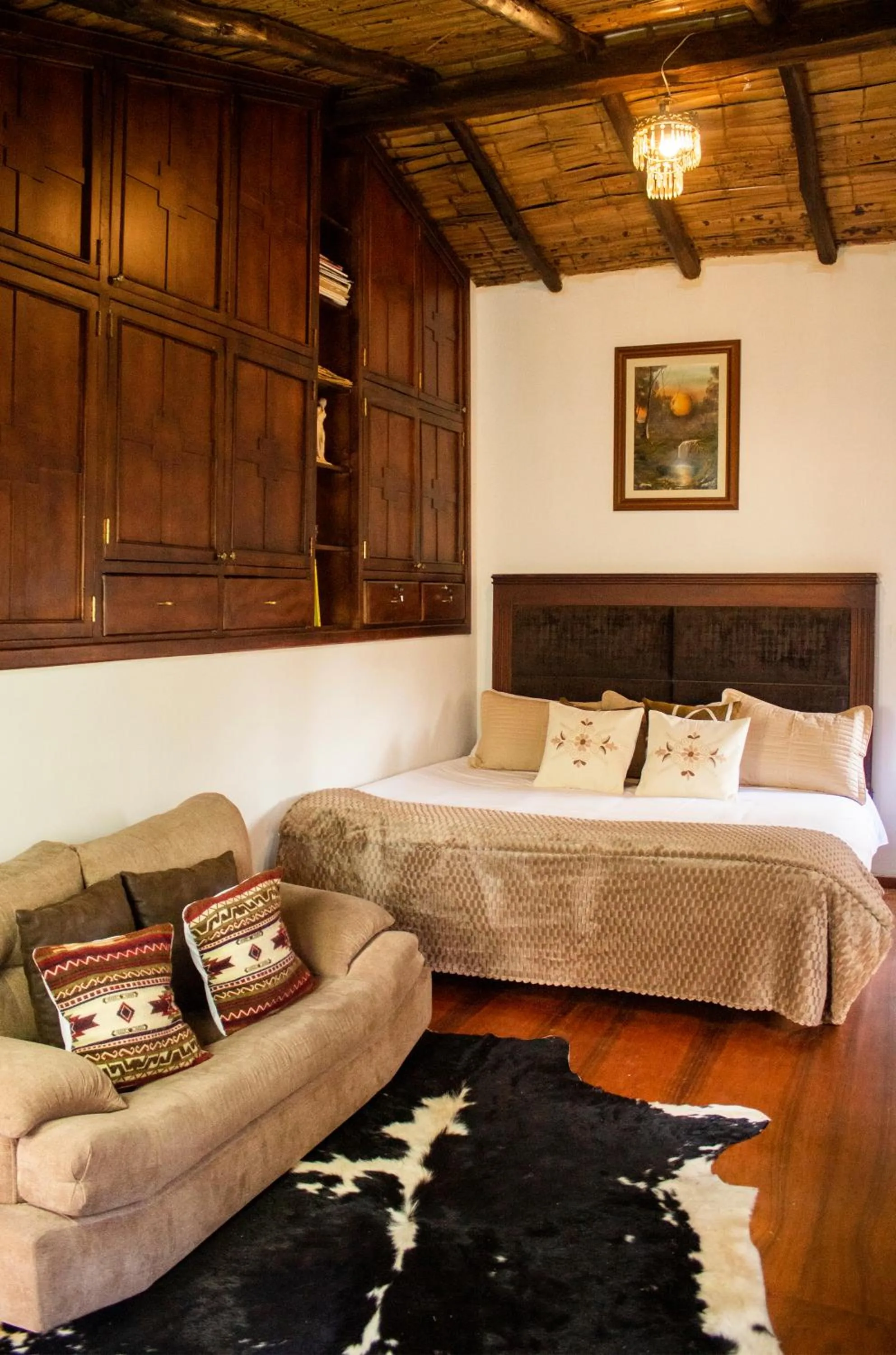 Bed in Hacienda San Isidro Trails & Experiences
