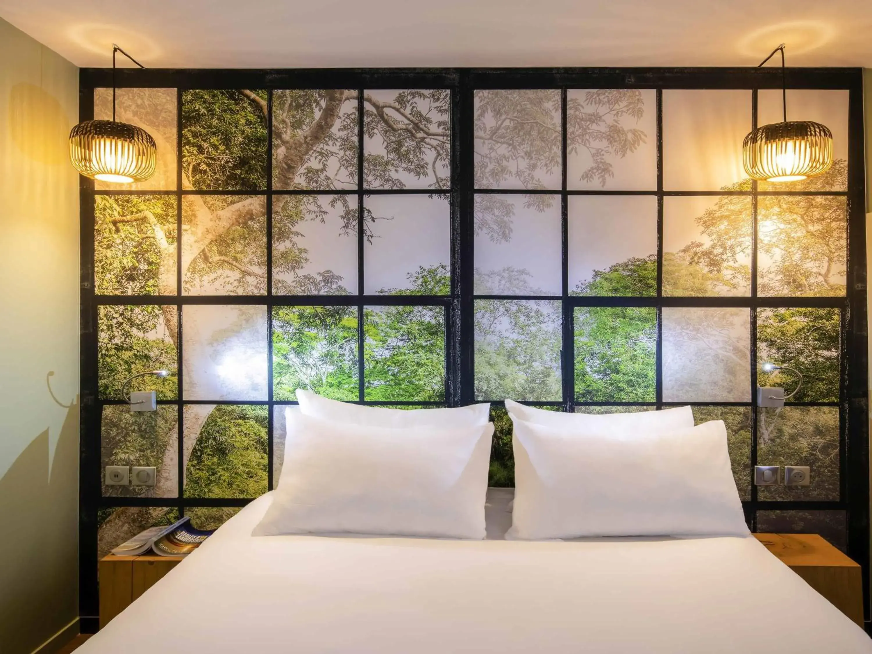 Bedroom, Bed in ibis Styles Parc des Expositions de Villepinte Bedroom, Bed in ibis Styles Parc des Expositions de Villepinte