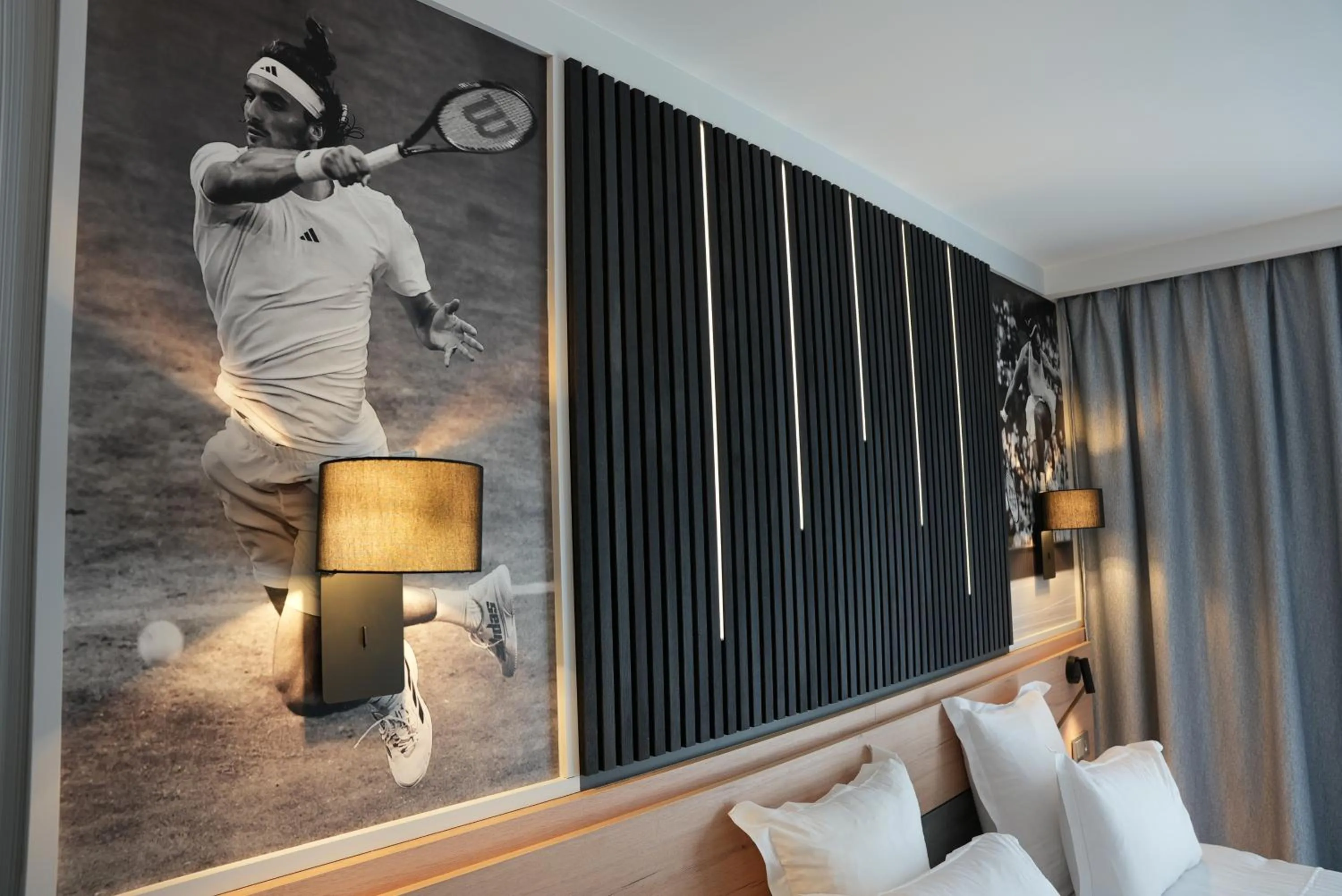 Bedroom, Bed in Mouratoglou Hotel & Resort