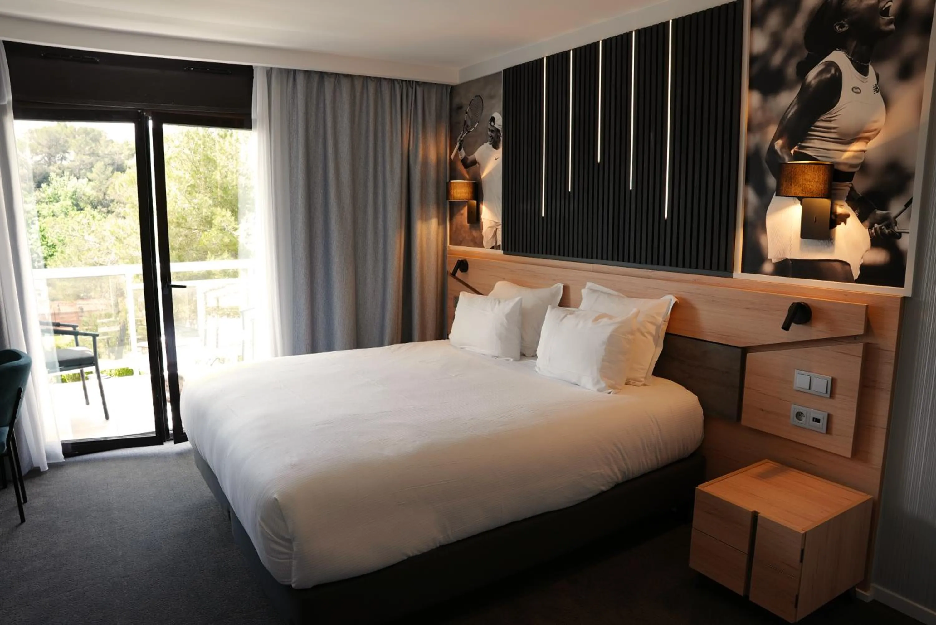 Bedroom, Bed in Mouratoglou Hotel & Resort