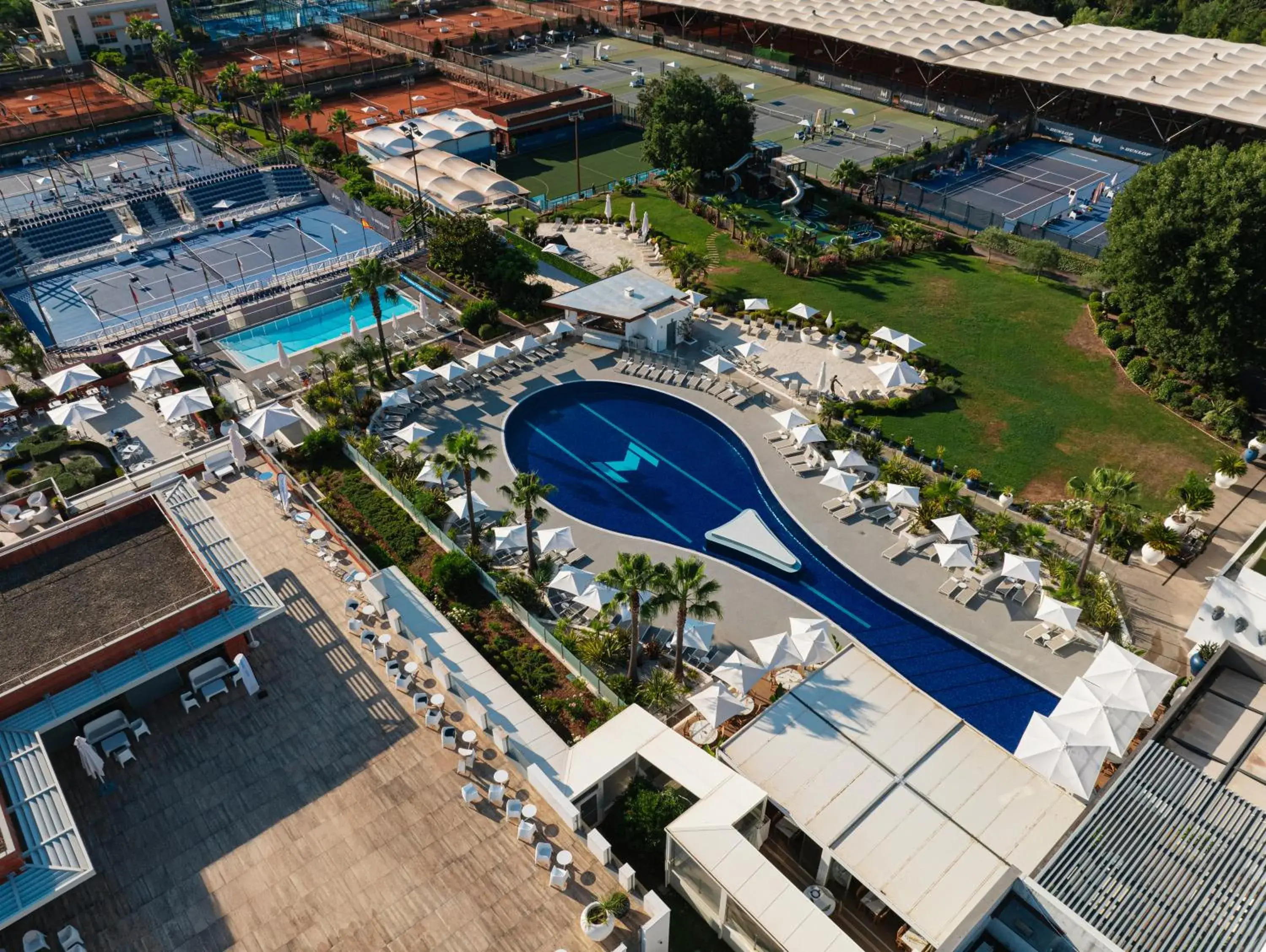 Bird's eye view in Mouratoglou Hotel & Resort Bird's eye view in Mouratoglou Hotel & Resort