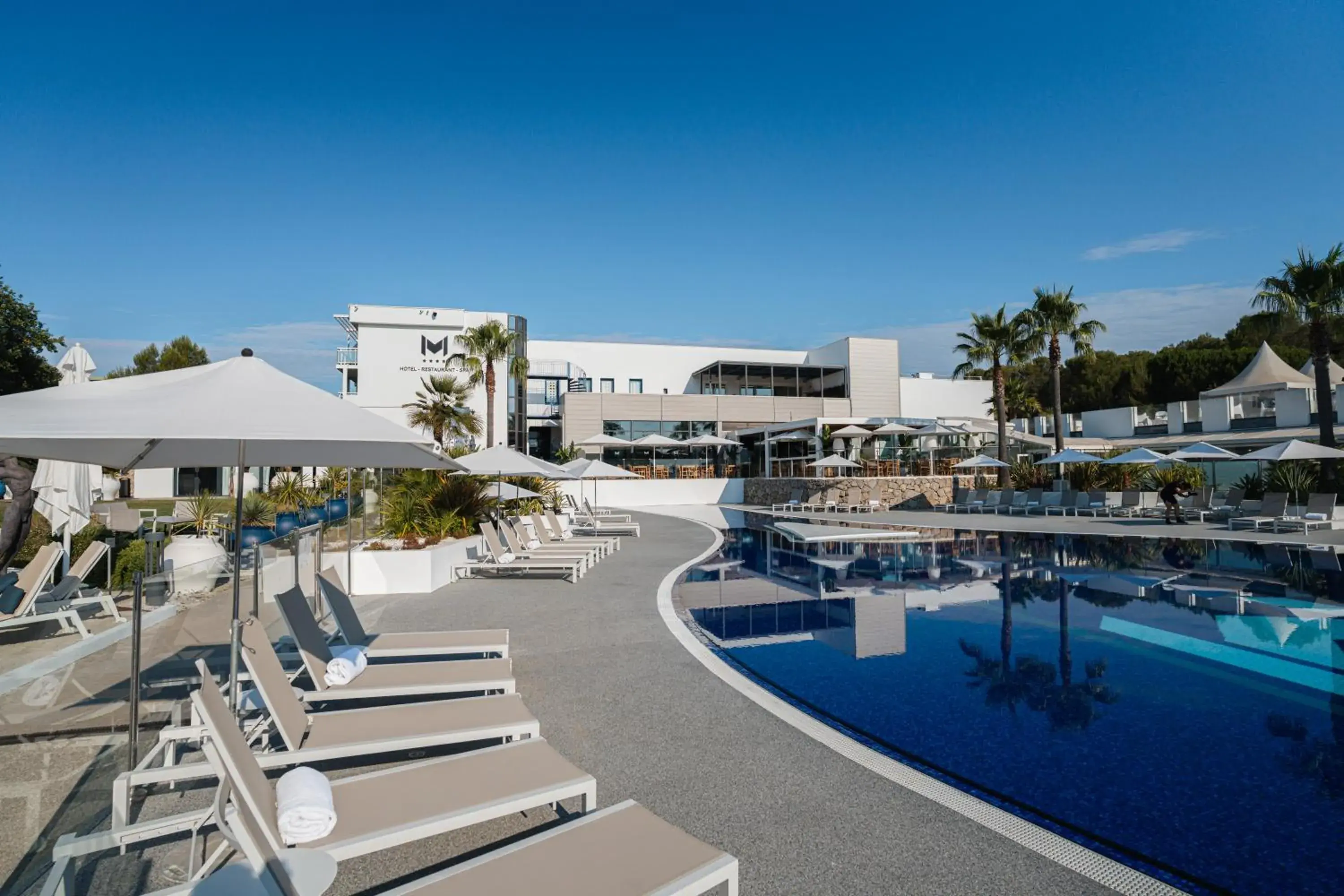 Swimming pool in Mouratoglou Hotel & Resort Swimming pool in Mouratoglou Hotel & Resort