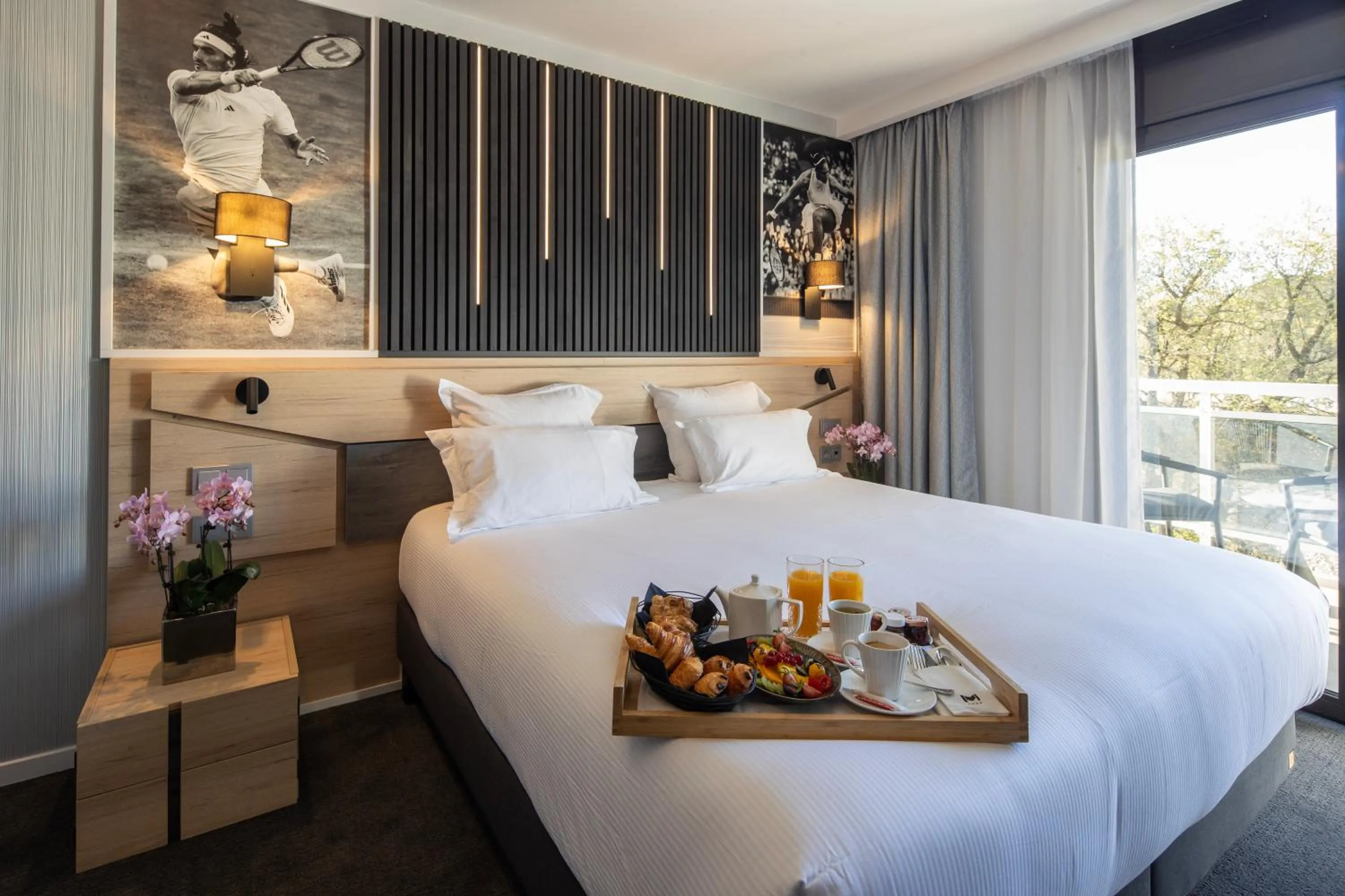 Bedroom, Bed in Mouratoglou Hotel & Resort