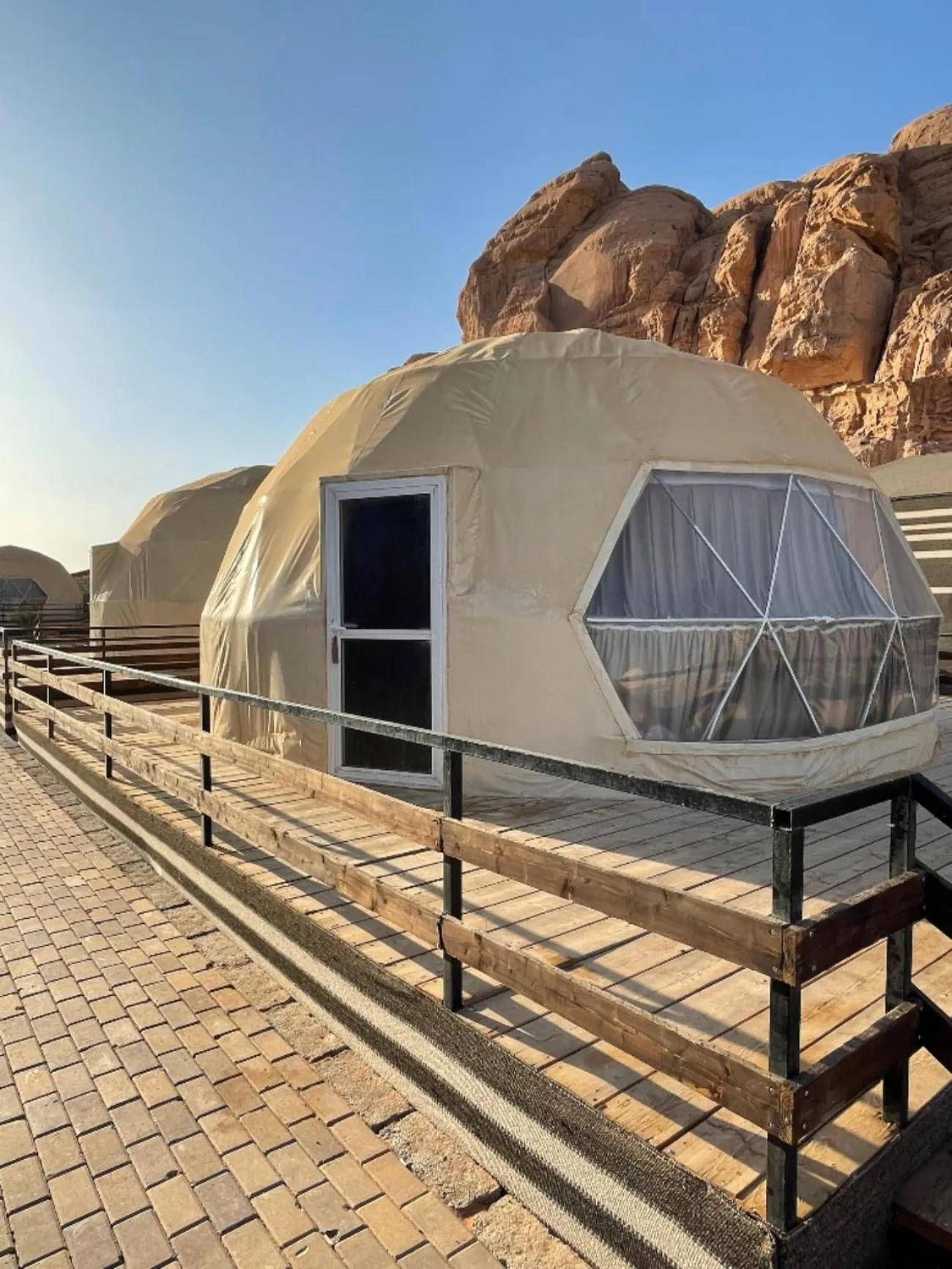 Guests in Al Sultana Luxury Camp