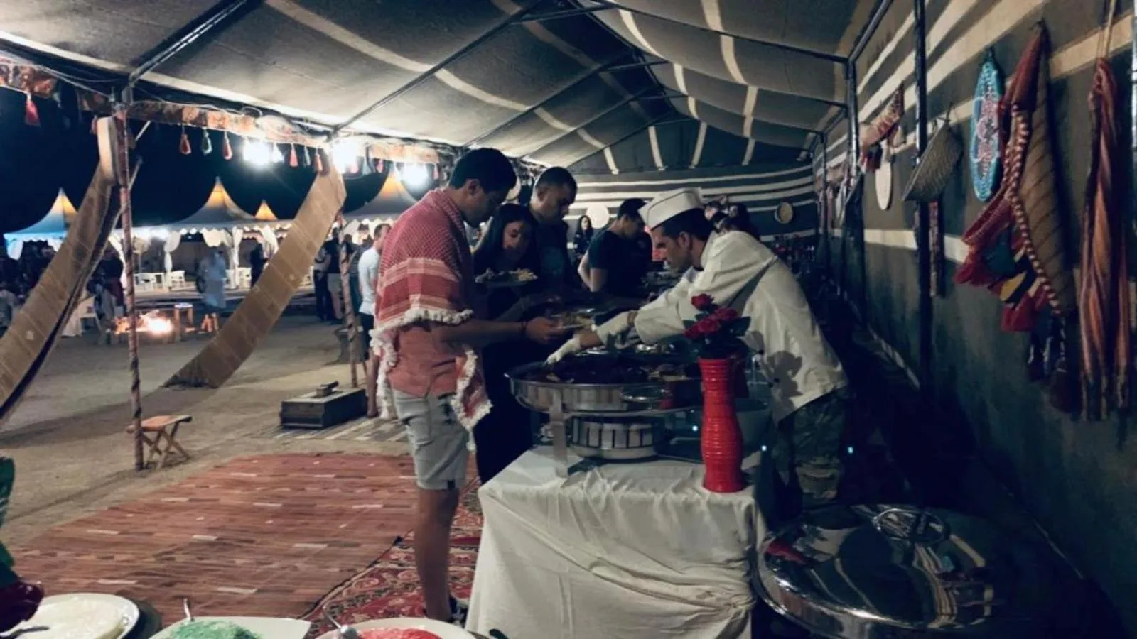 People in Al Sultana Luxury Camp