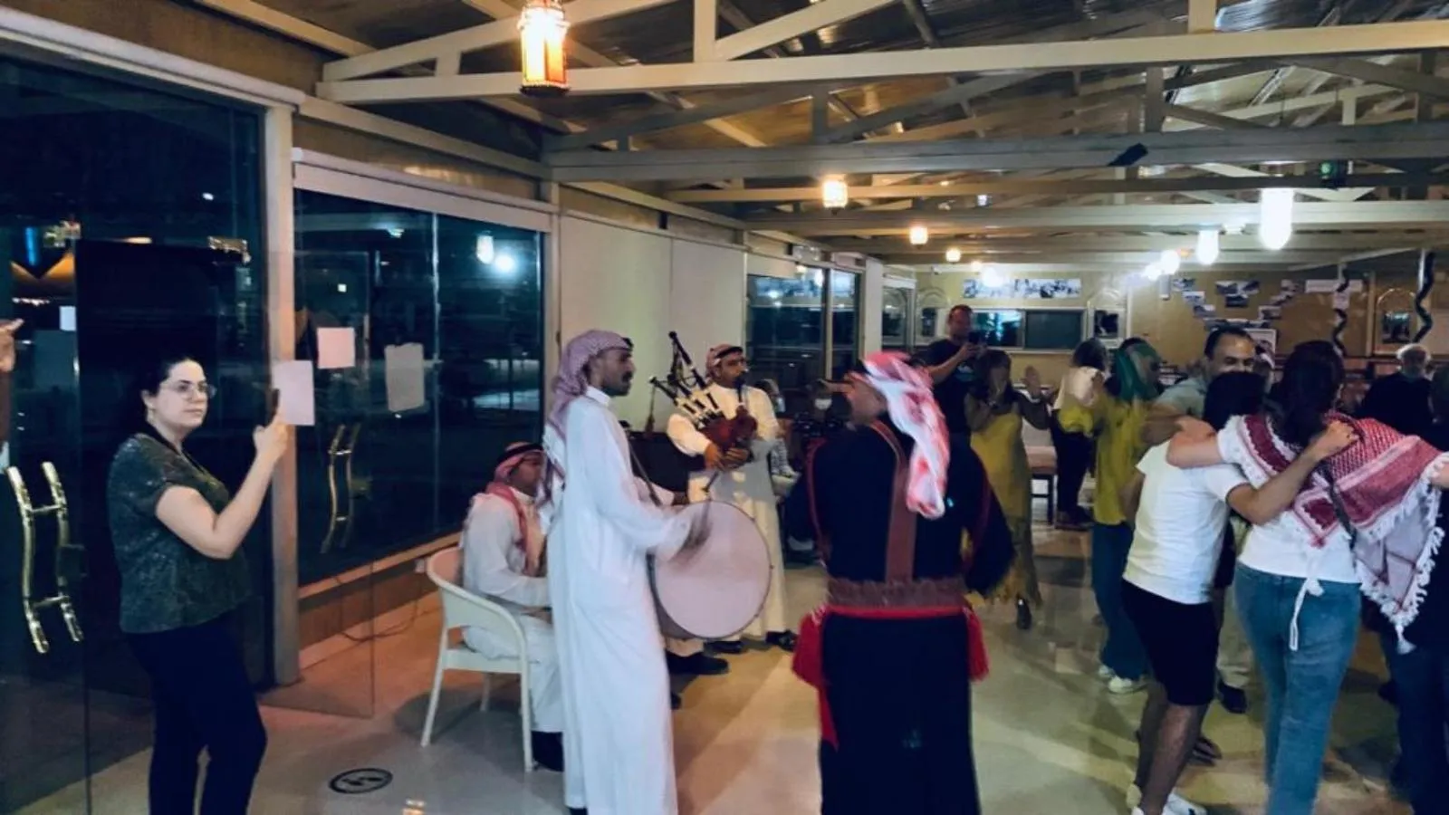 People in Al Sultana Luxury Camp