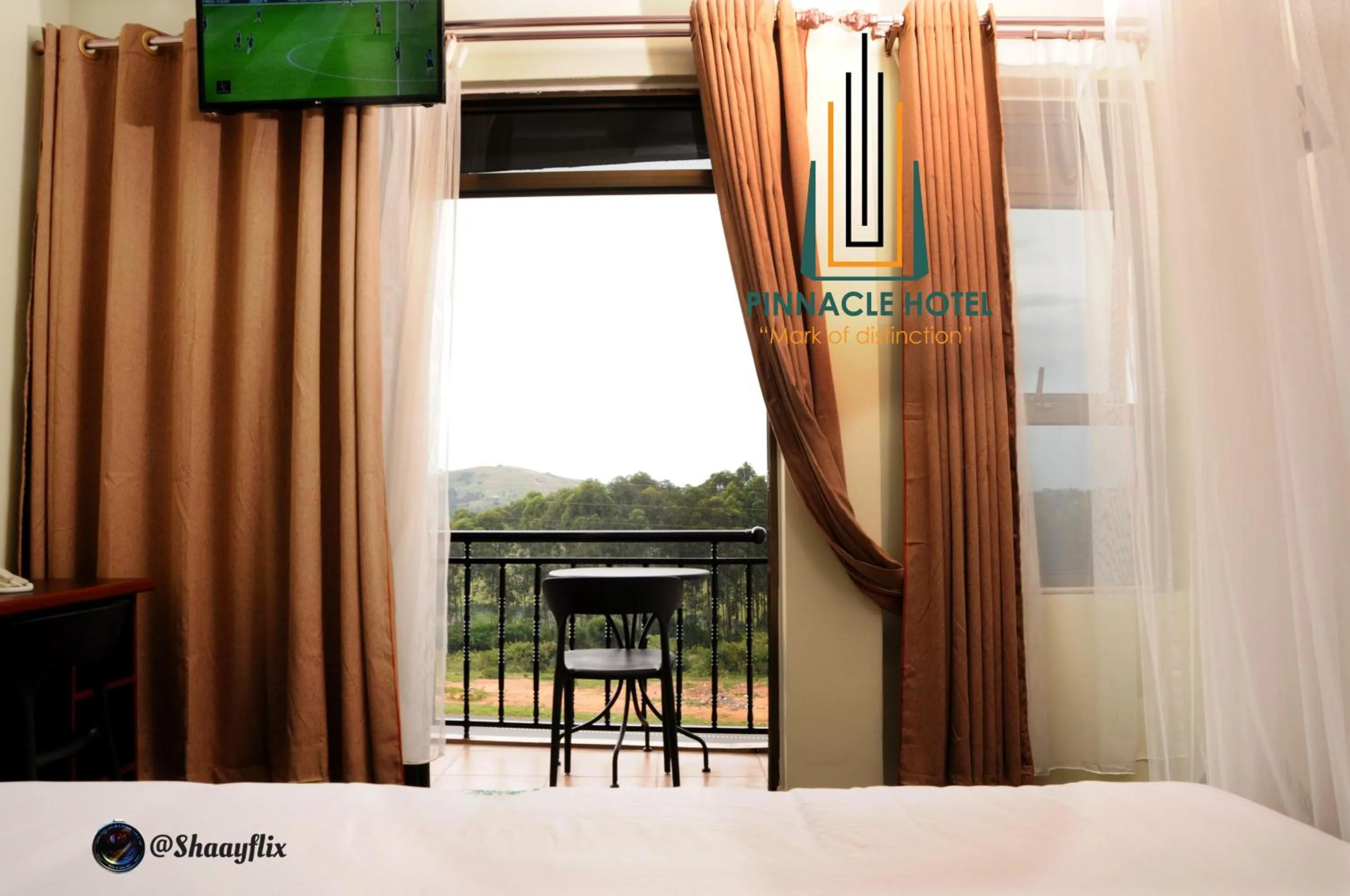 Balcony/Terrace in Pinnacle Hotel Mbarara