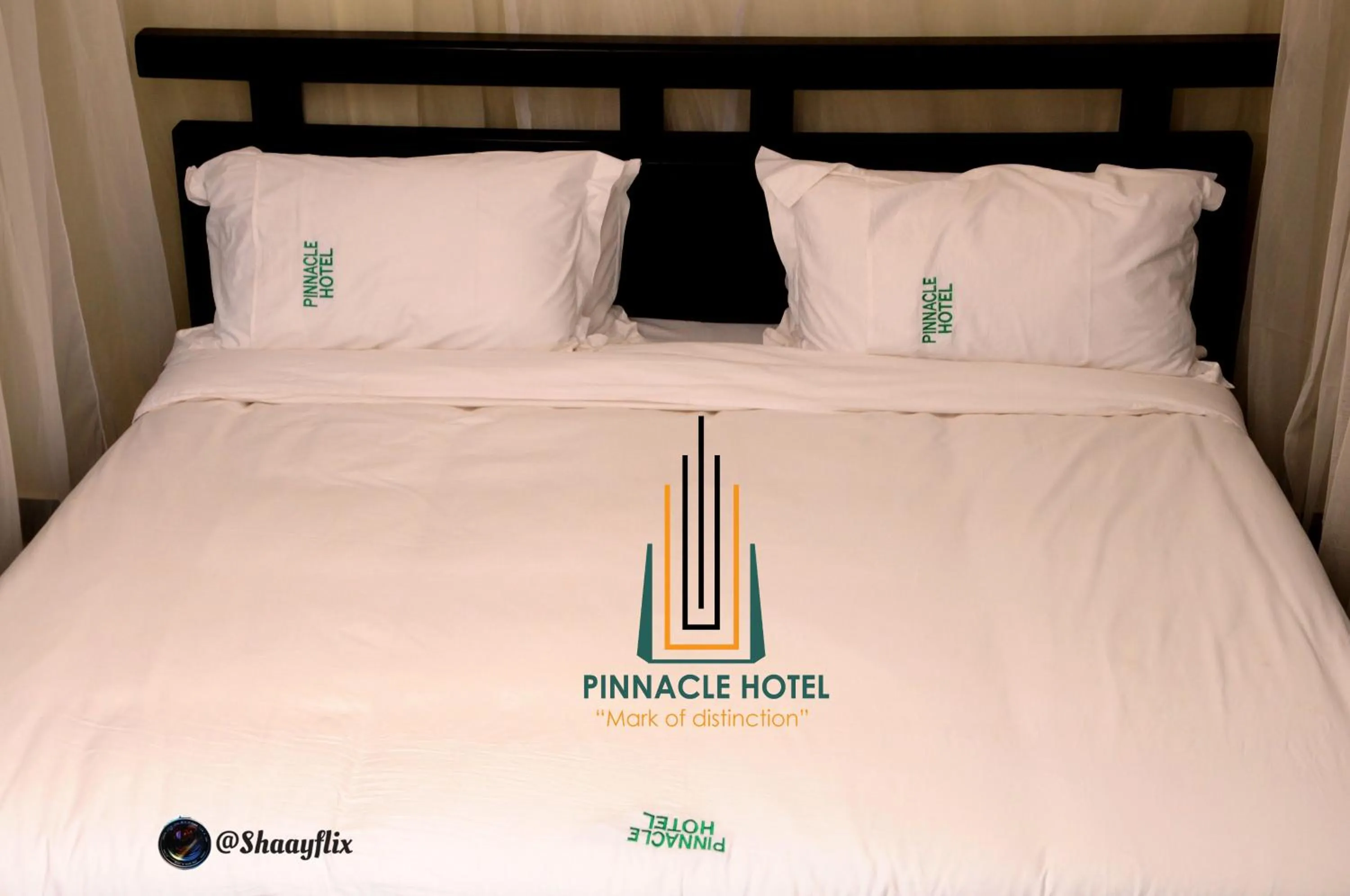 Bed in Pinnacle Hotel Mbarara
