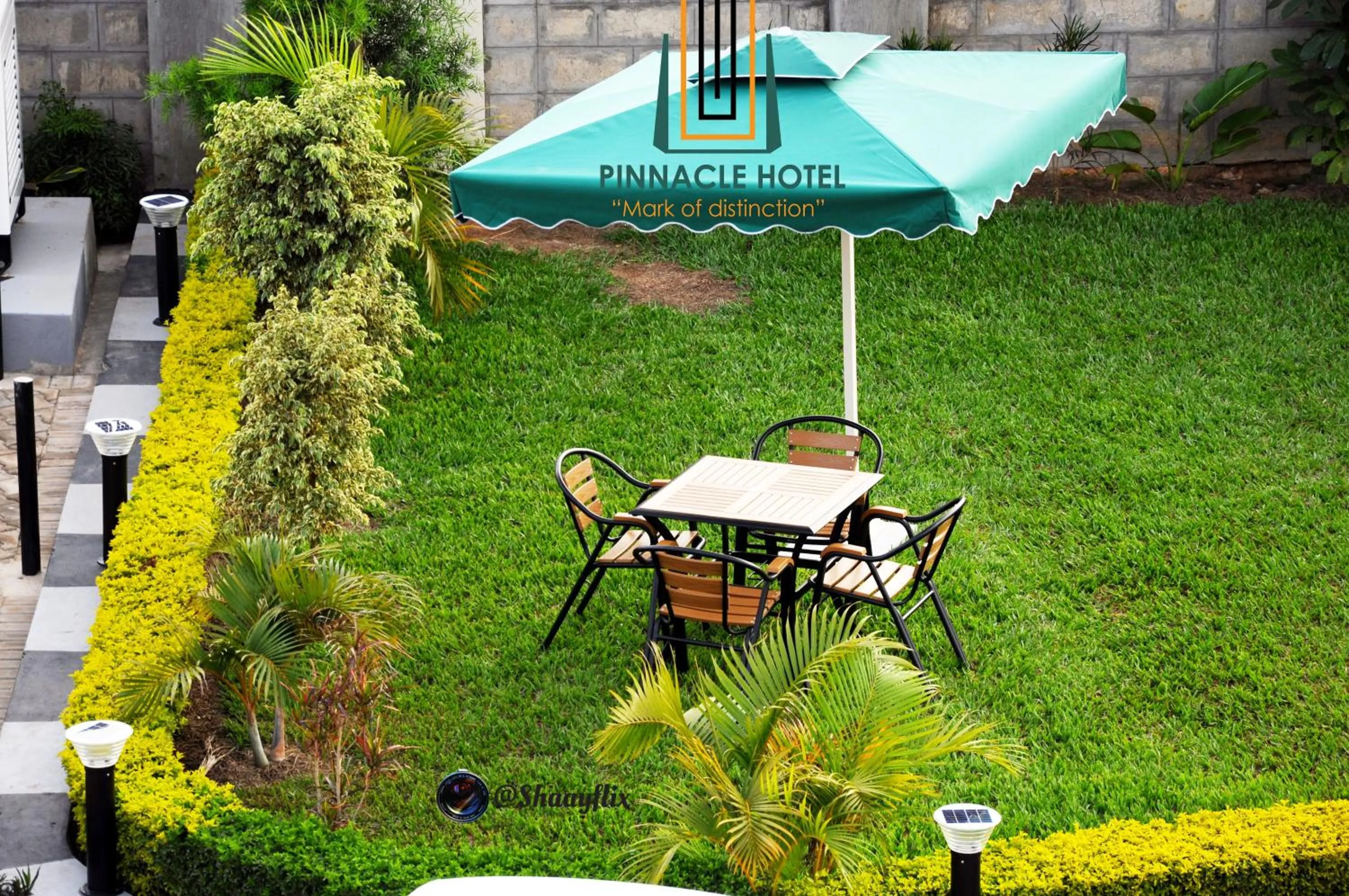 Patio in Pinnacle Hotel Mbarara