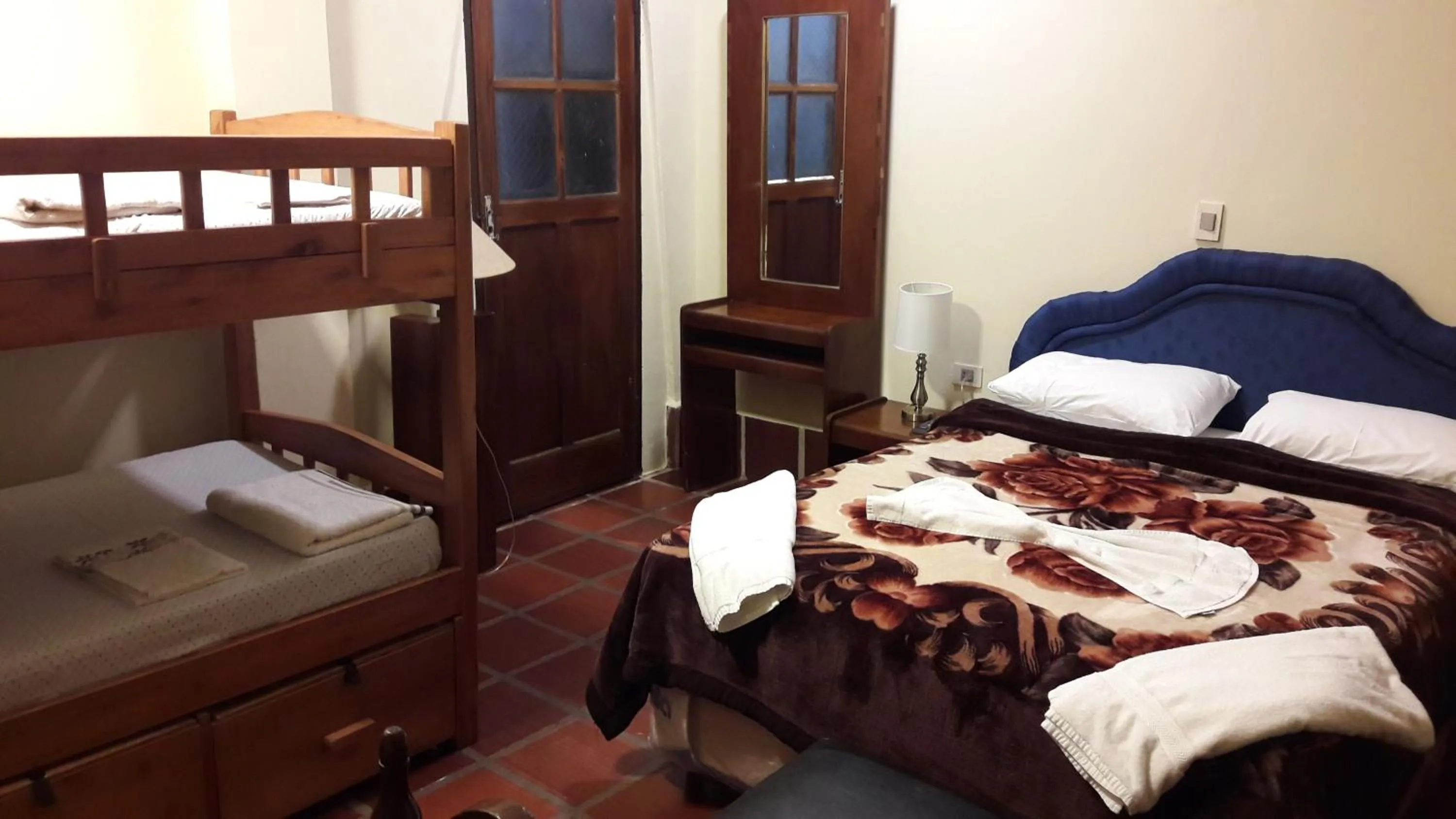 Bed in Residencia Leones de Castilla