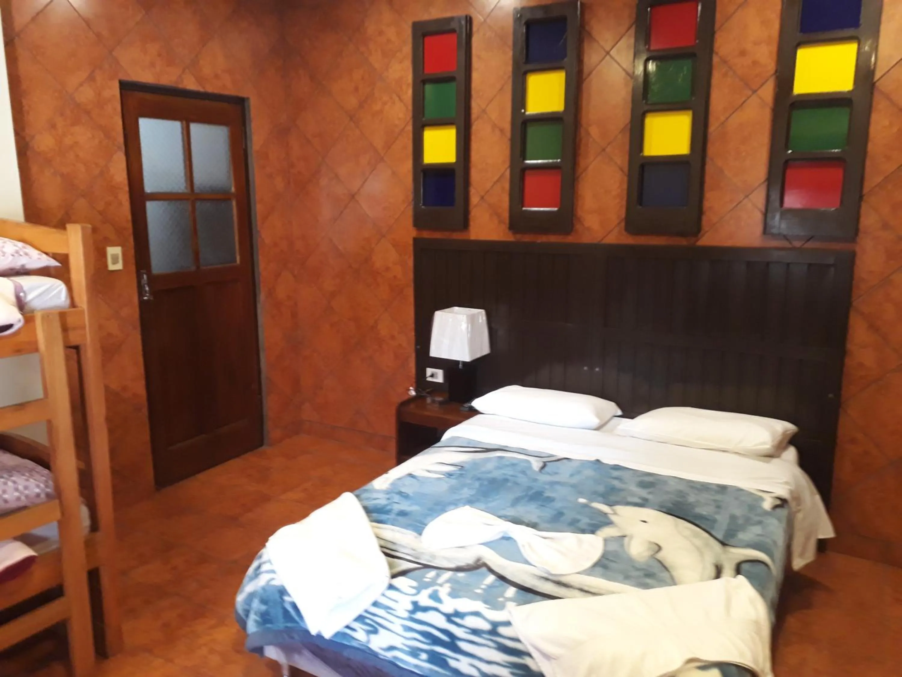 Bed in Residencia Leones de Castilla