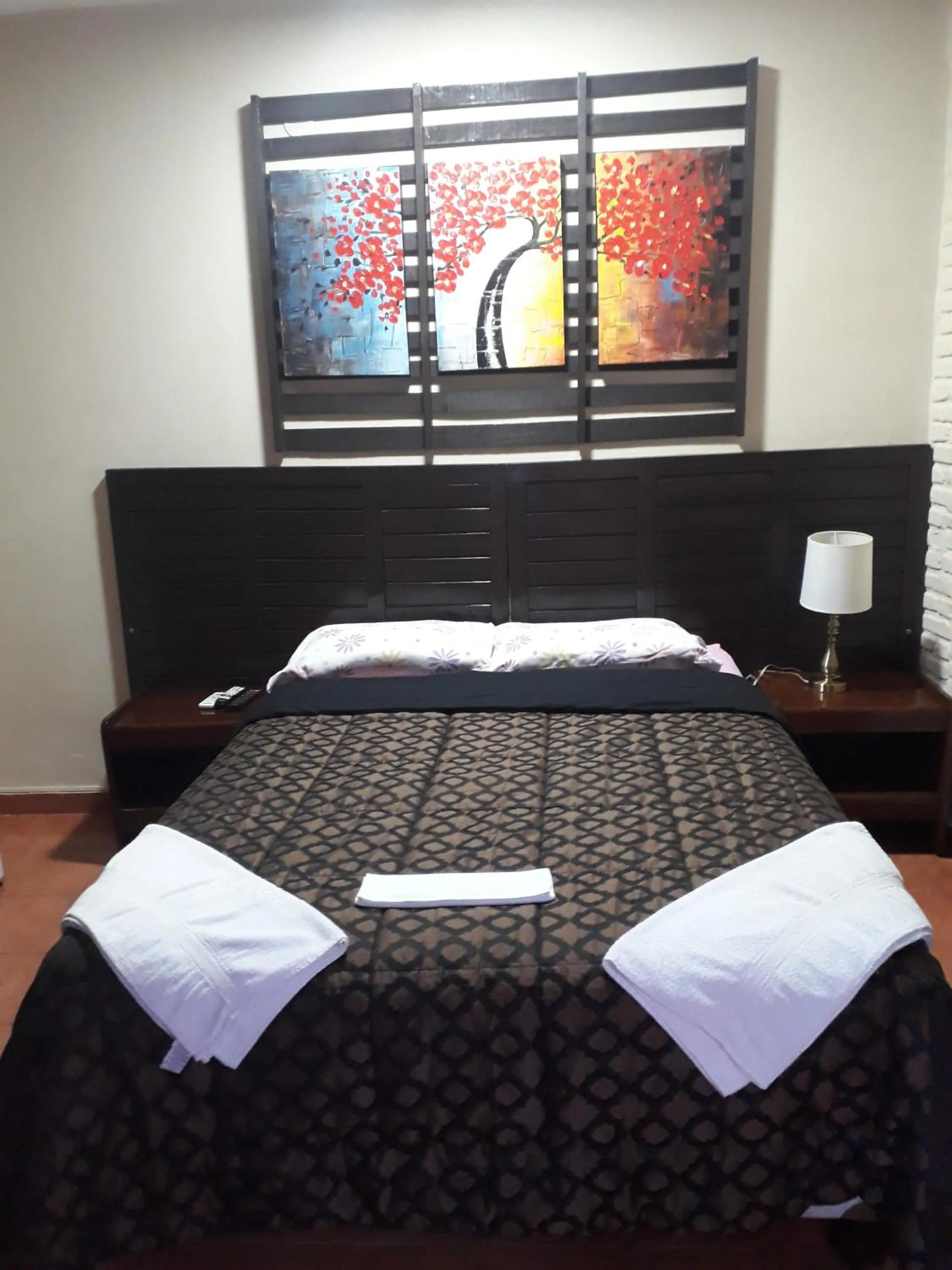 Bed in Residencia Leones de Castilla