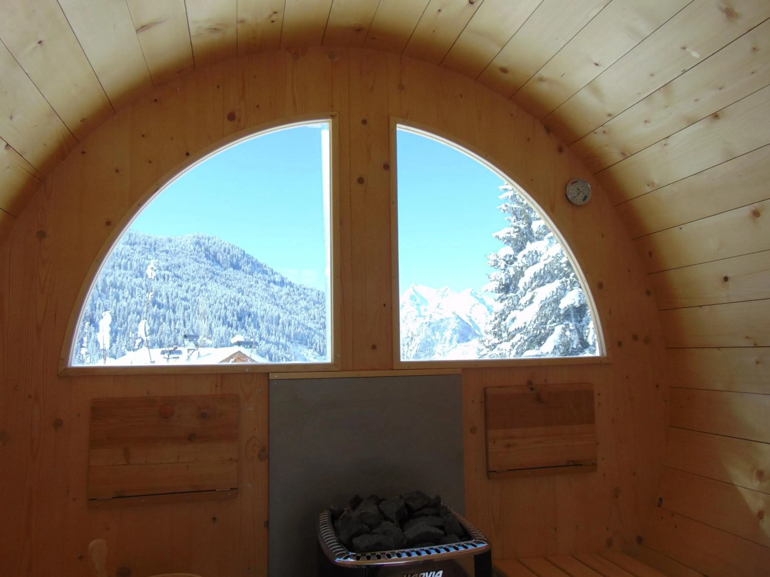 Sauna in Hotel Garni la Stua
