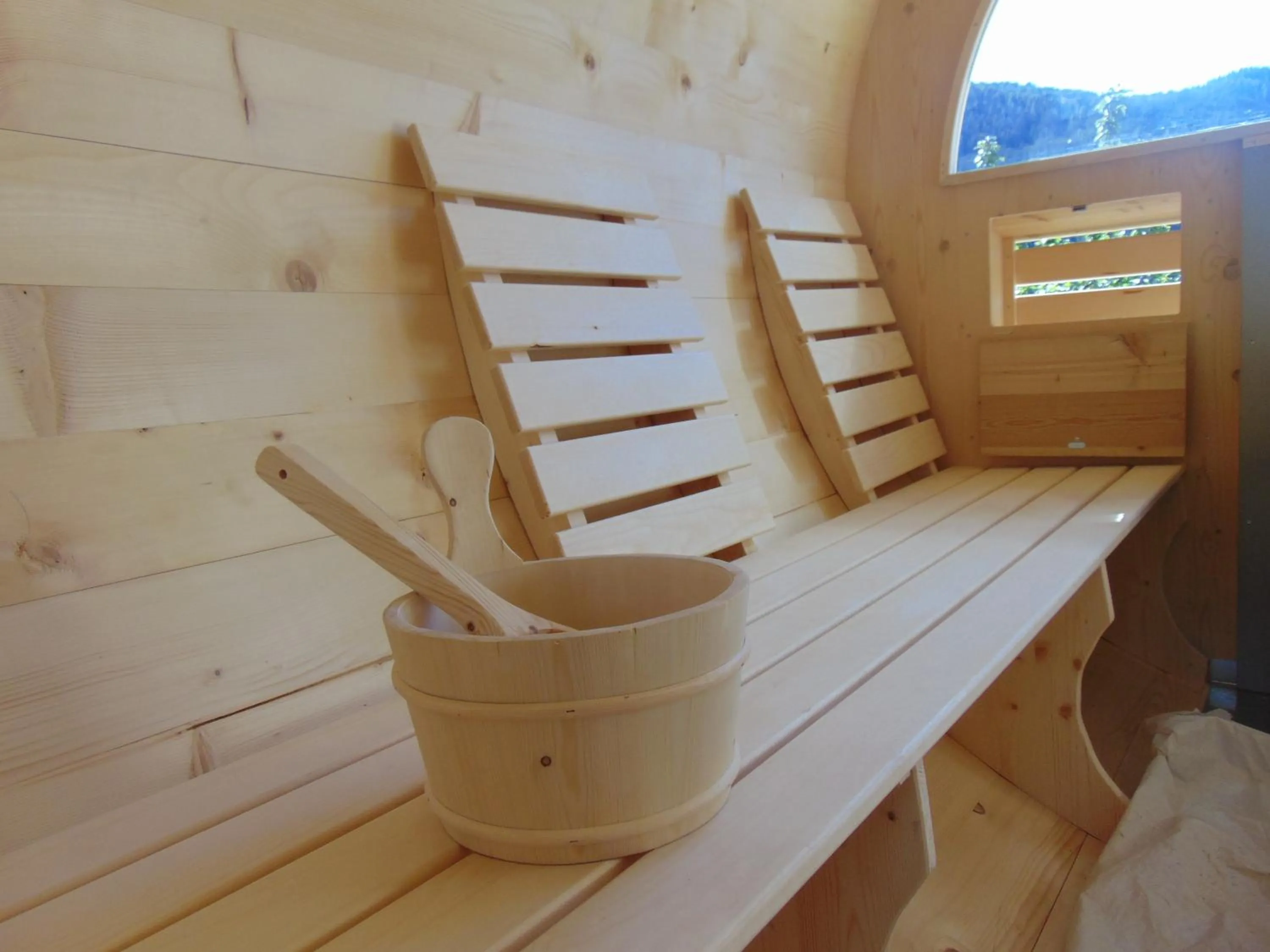 Sauna in Hotel Garni la Stua