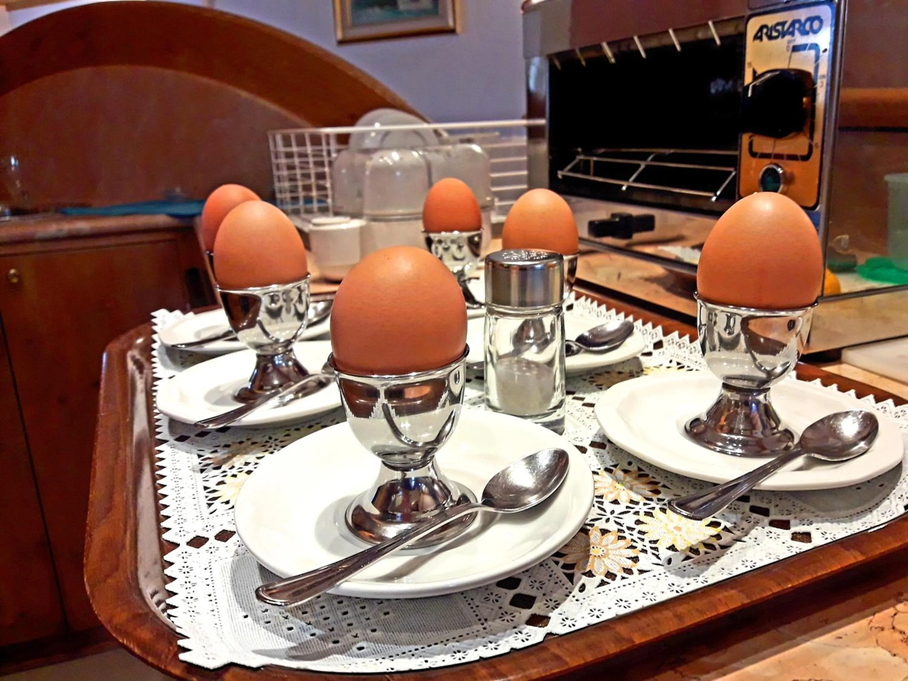 Continental breakfast in Hotel Garni la Stua