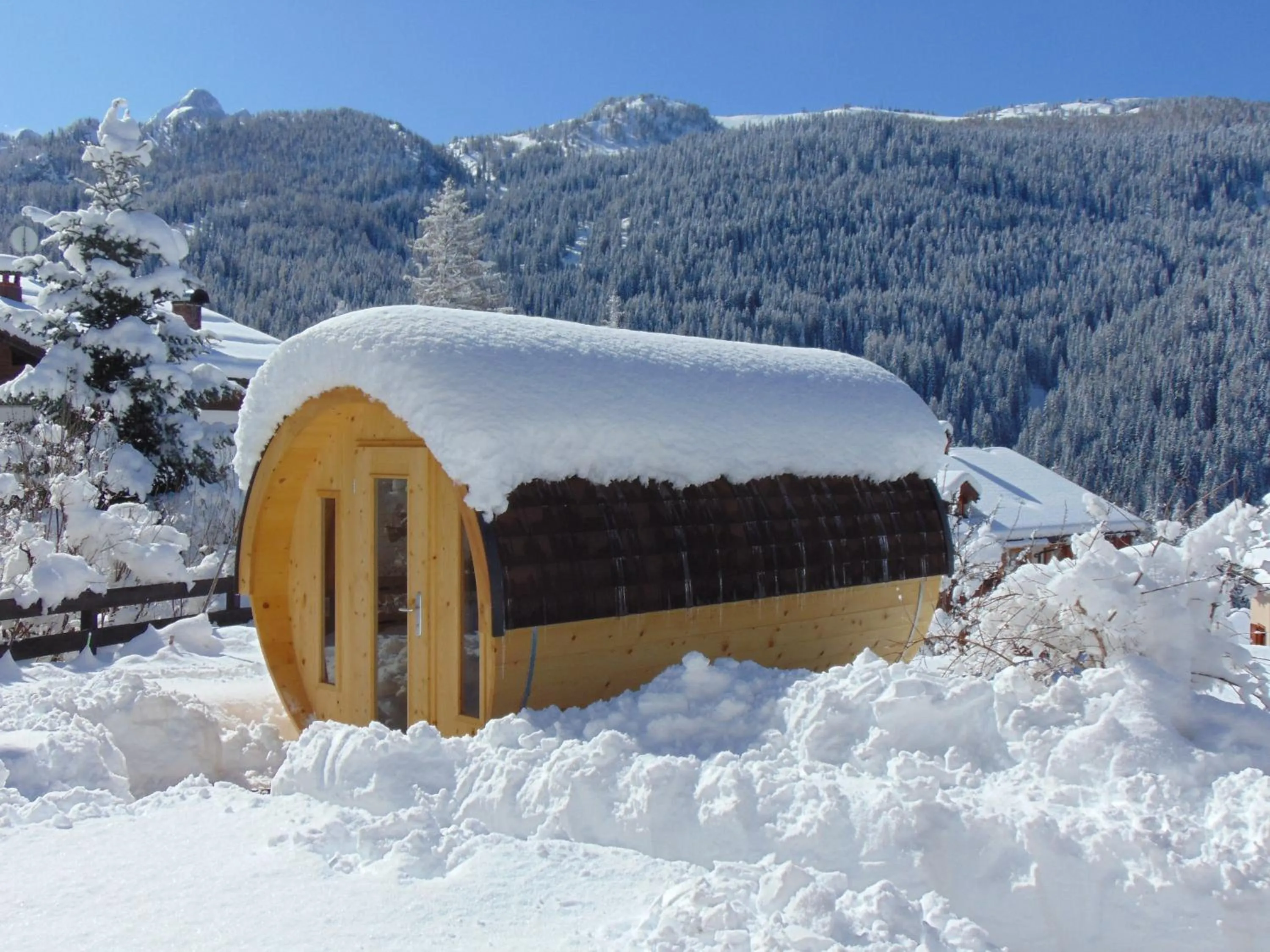 Sauna in Hotel Garni la Stua