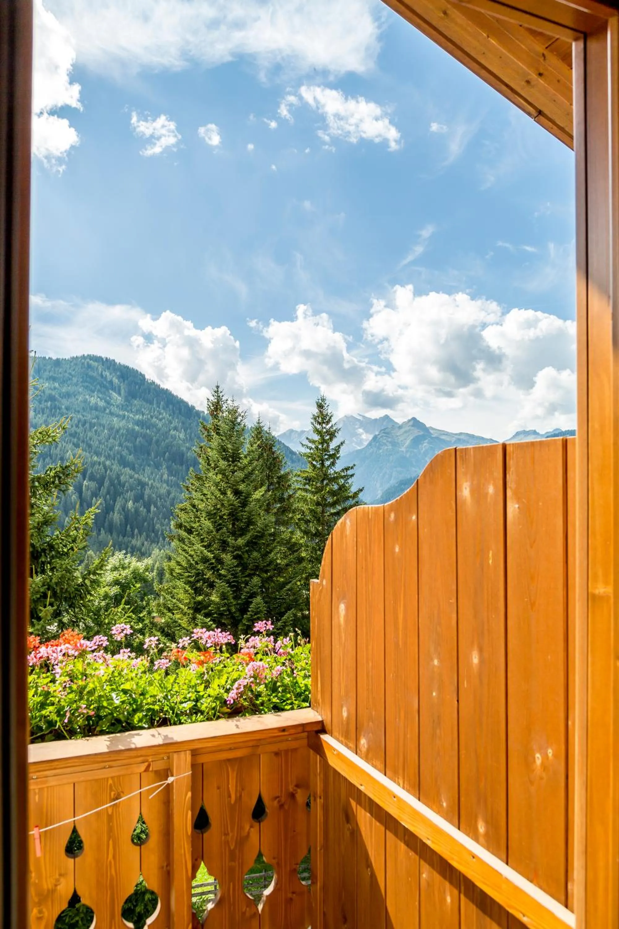 Natural landscape in Hotel Garni la Stua