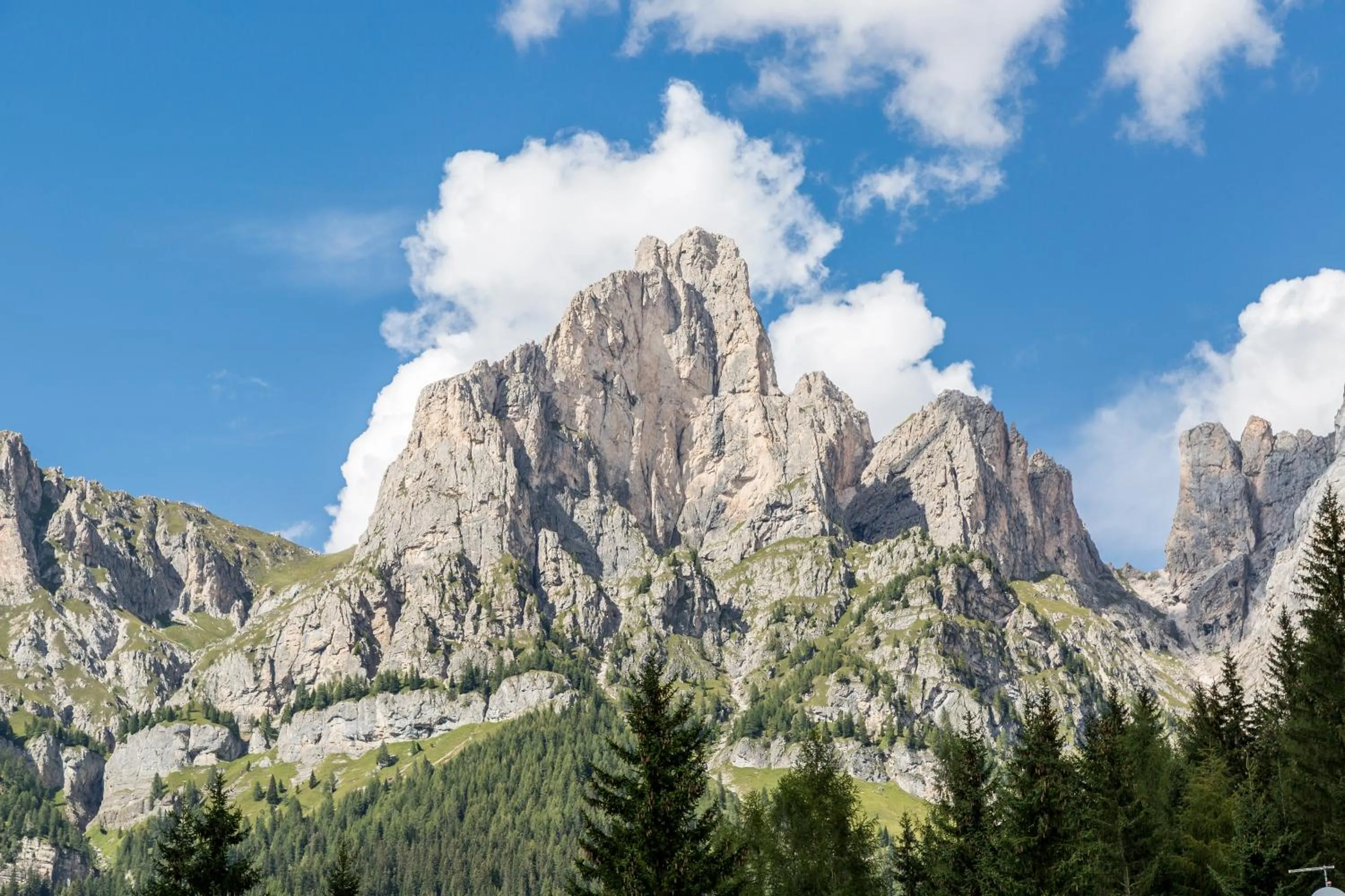 Natural landscape in Hotel Garni la Stua