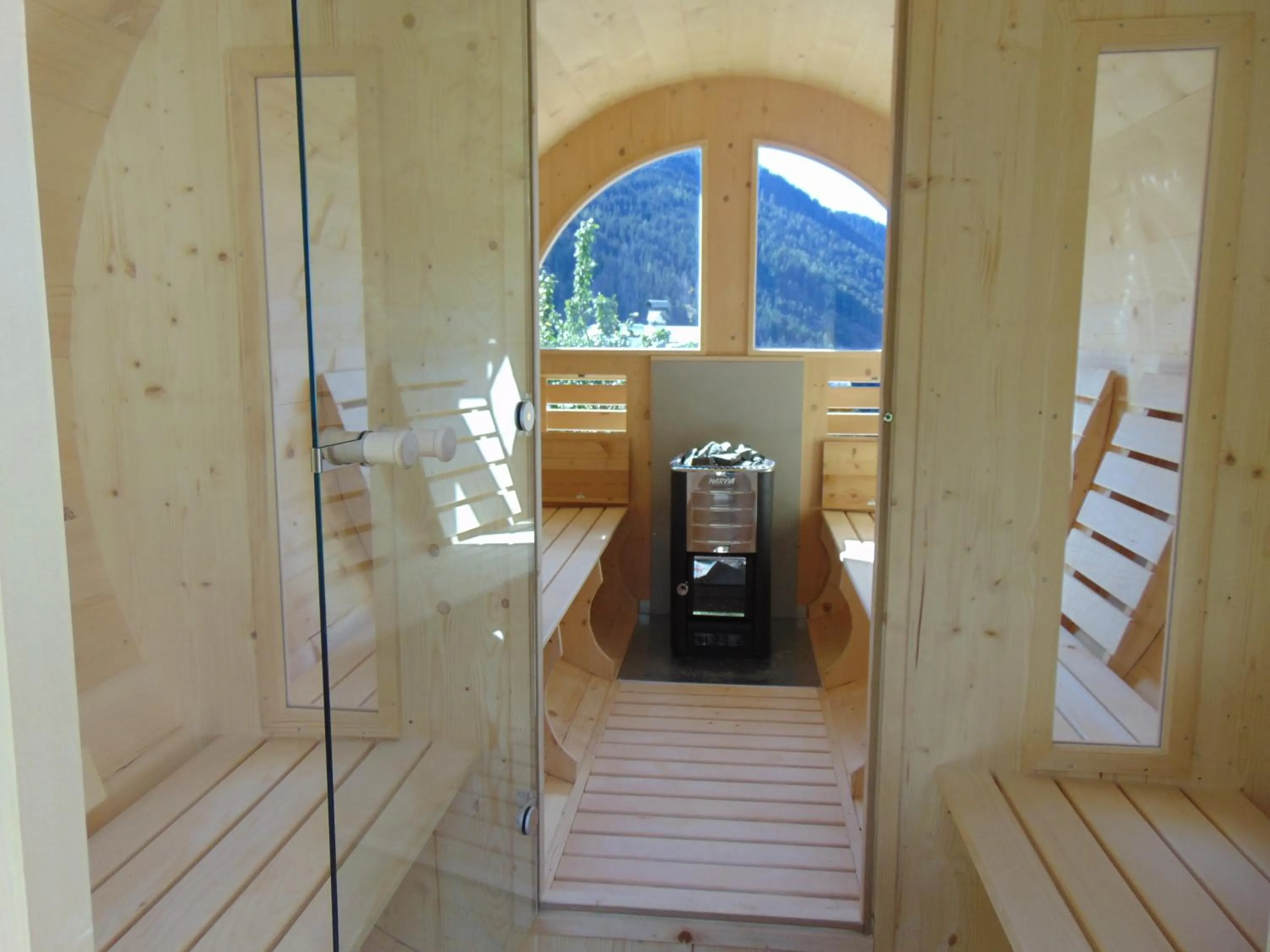 Sauna in Hotel Garni la Stua