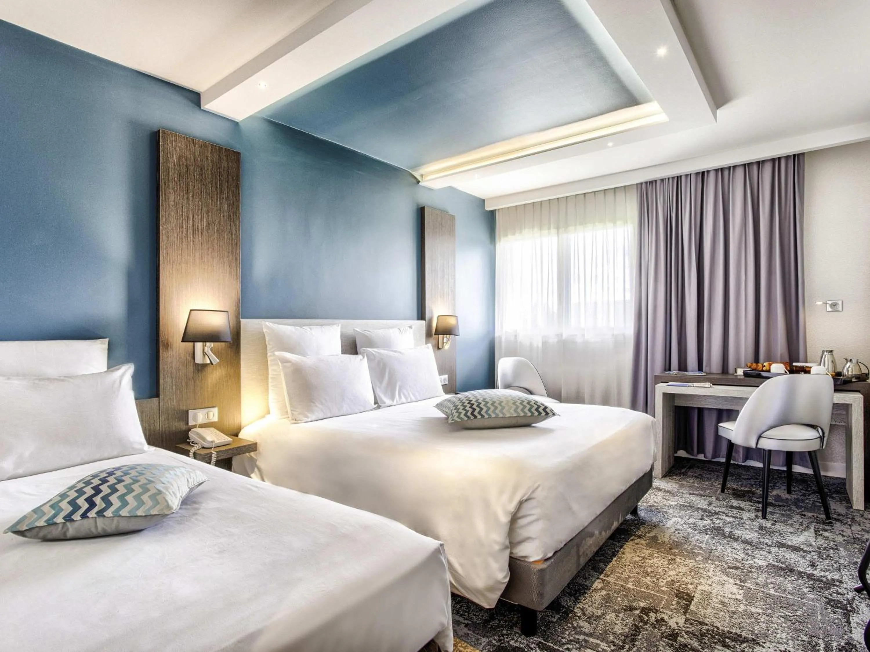 Bedroom, Bed in Mercure Cabourg Hôtel & Spa