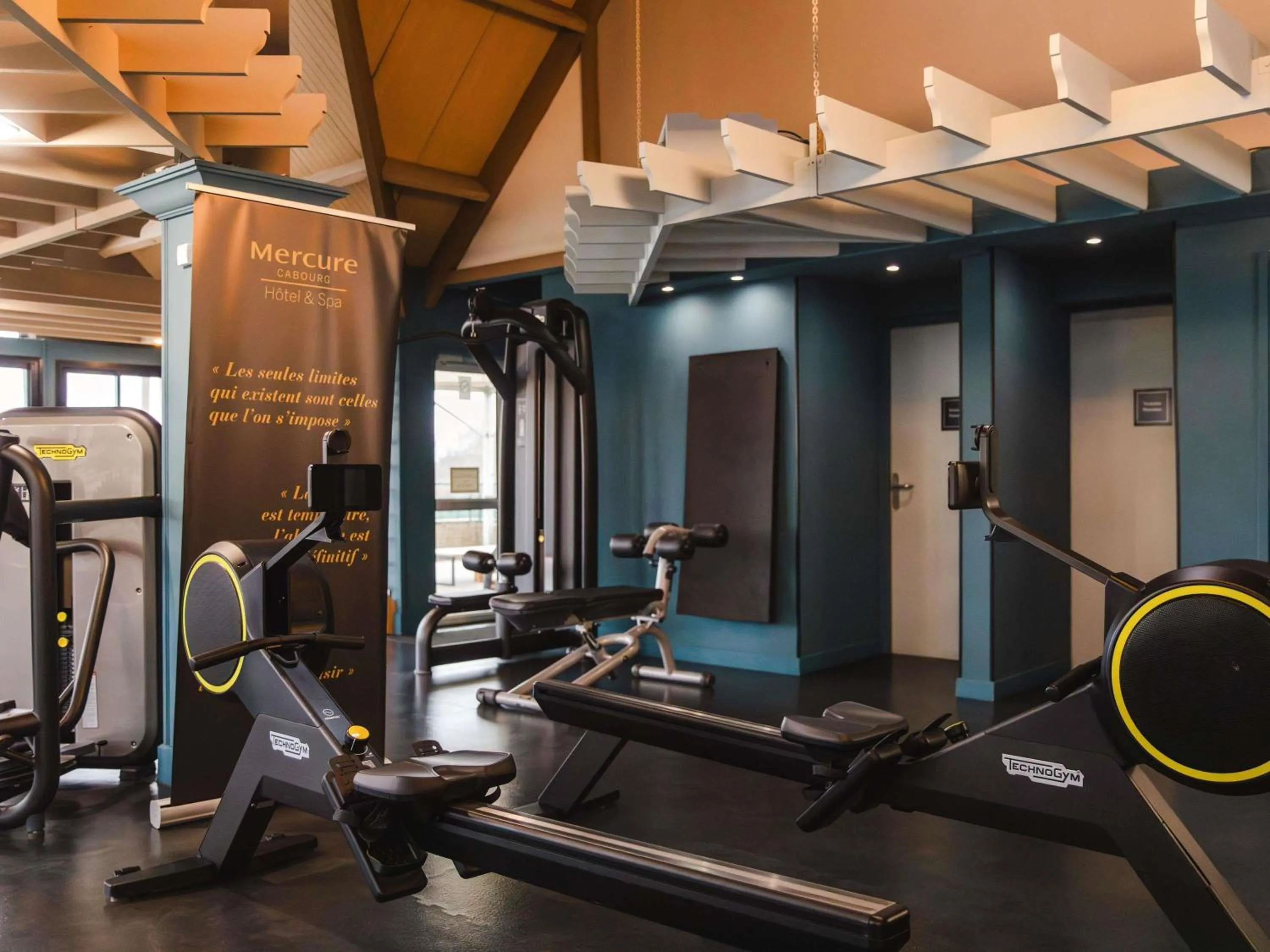Fitness centre/facilities in Mercure Cabourg Hôtel & Spa