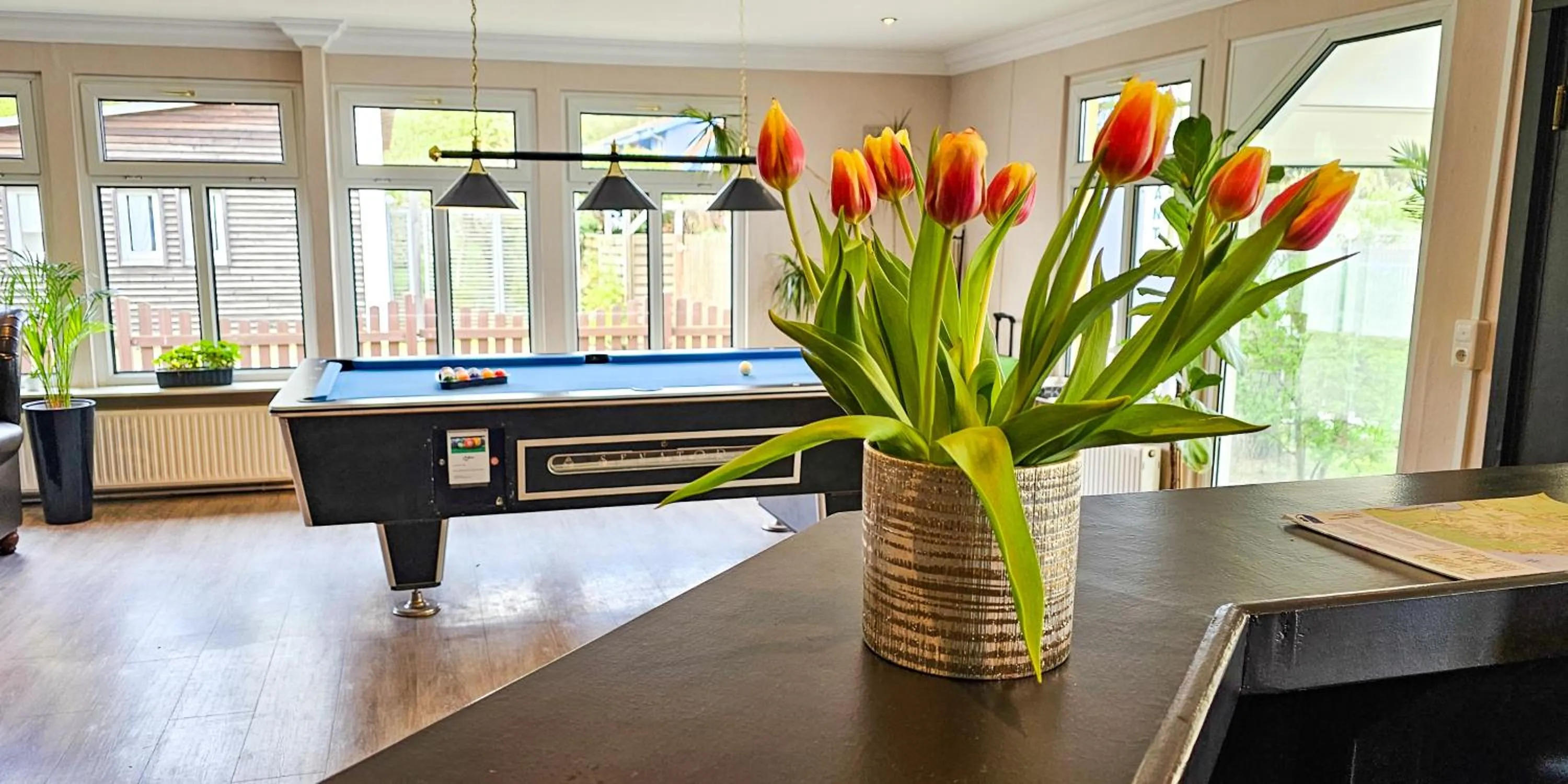 Billiard in Hotel Pommerscher Hof