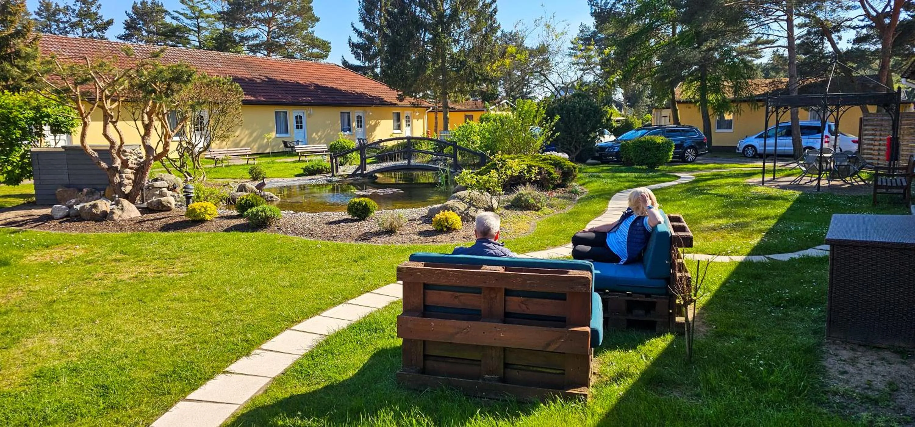 Garden in Hotel Pommerscher Hof
