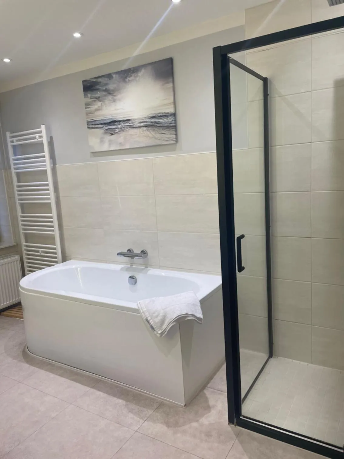 Bathroom in Hotel Pommerscher Hof