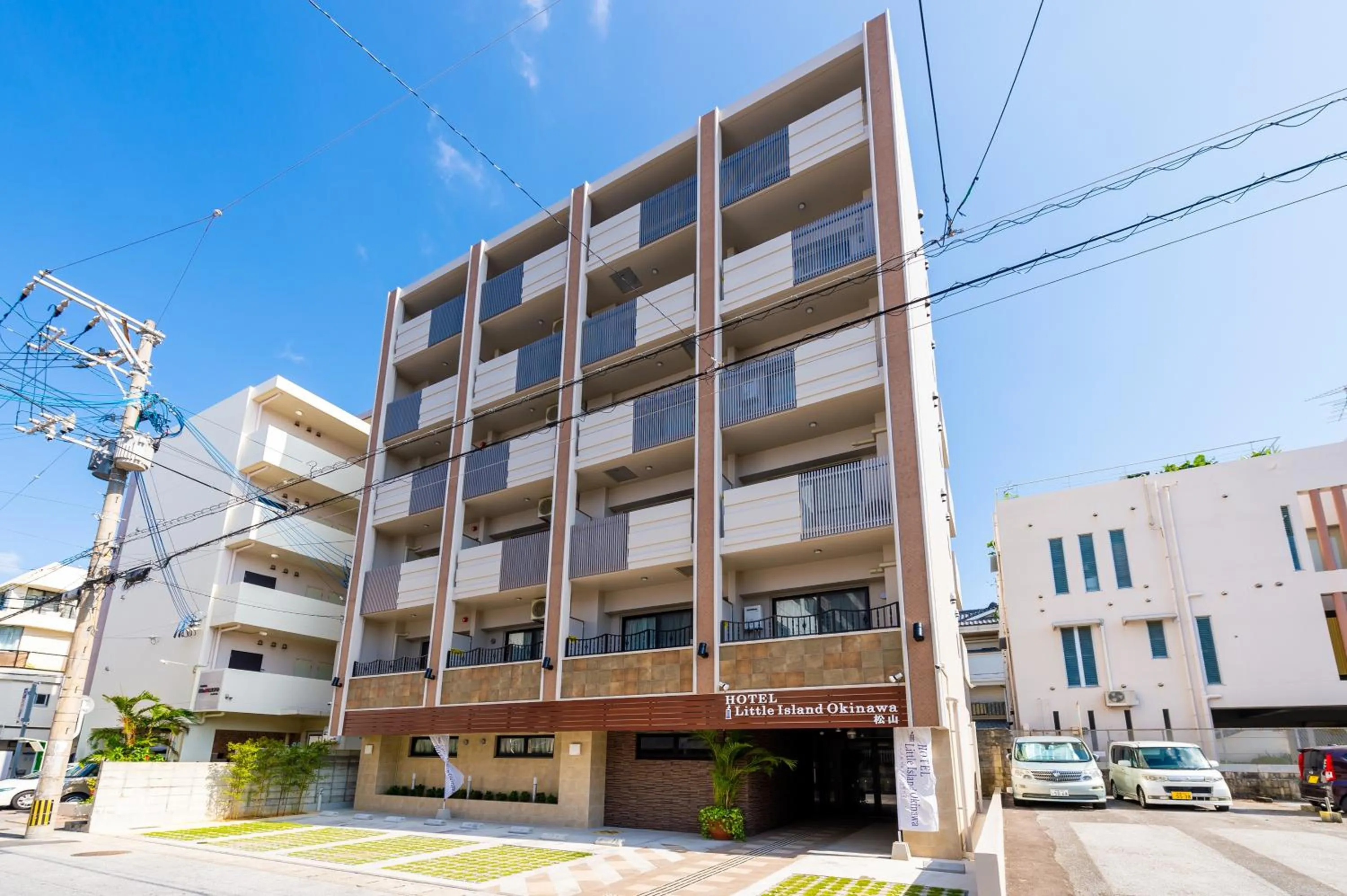Property building in Hotel Little Island Okinawa Matsuyama