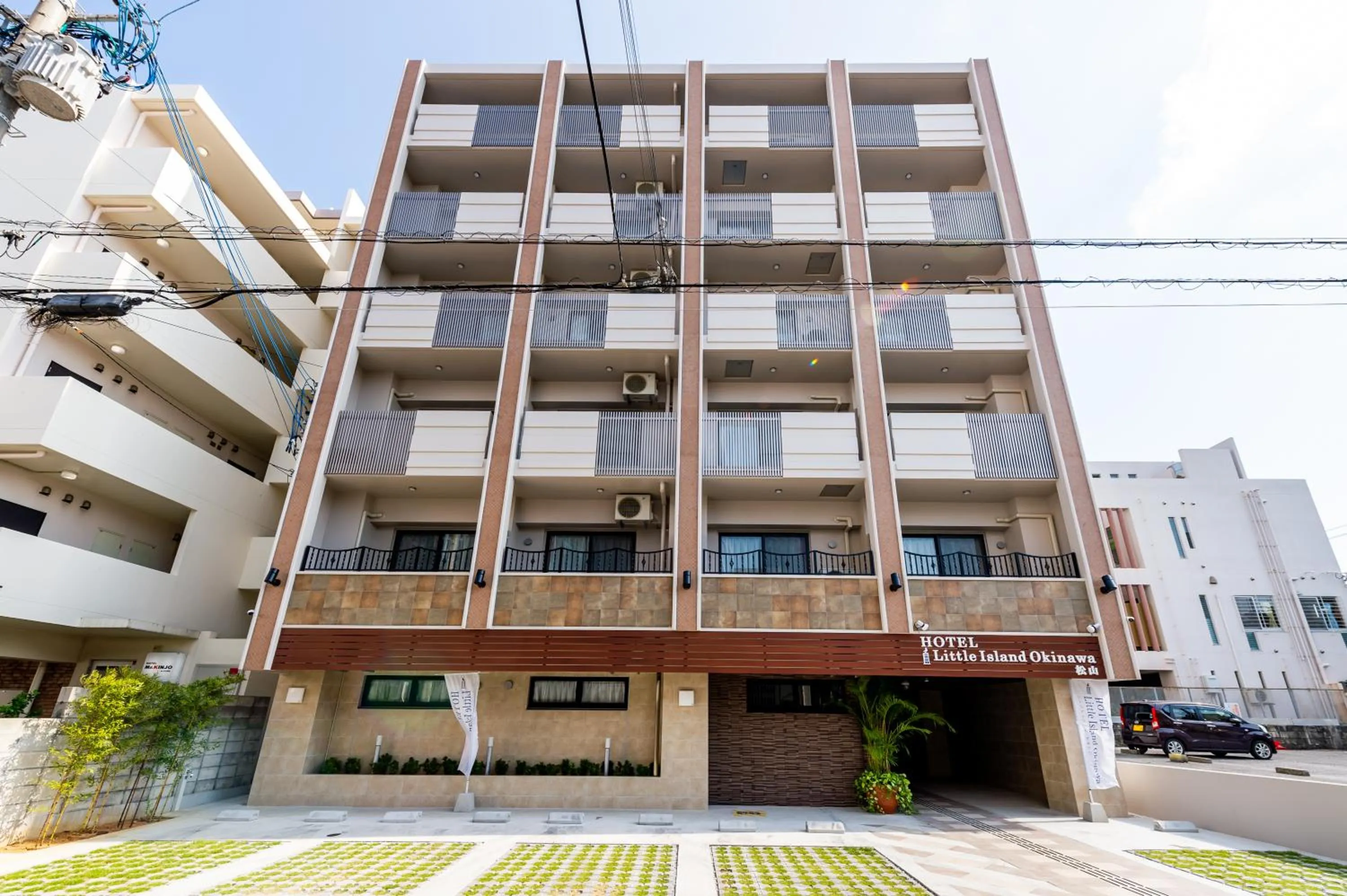 Property building in Hotel Little Island Okinawa Matsuyama