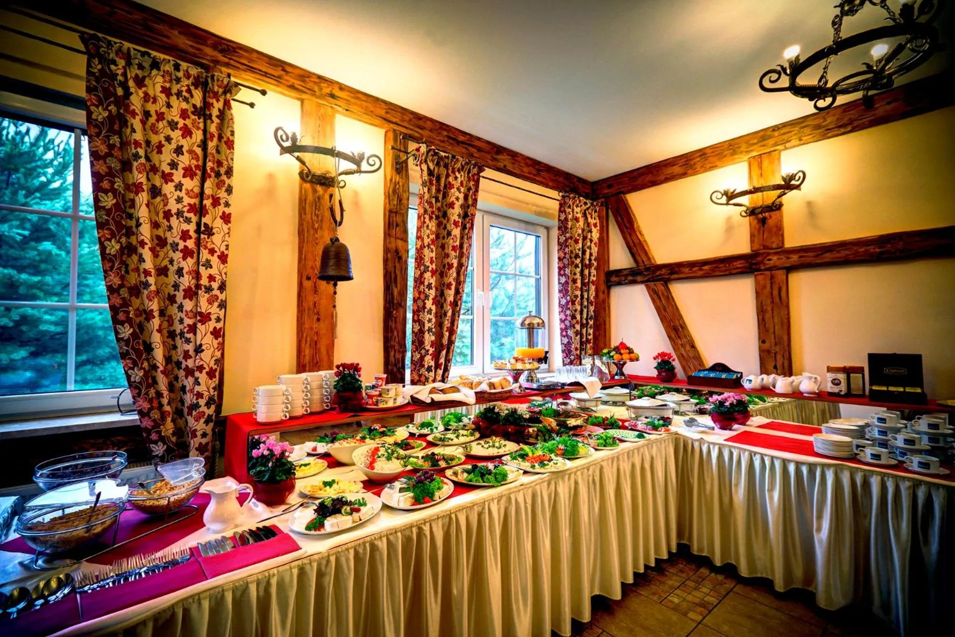 Buffet breakfast in Osada Danków