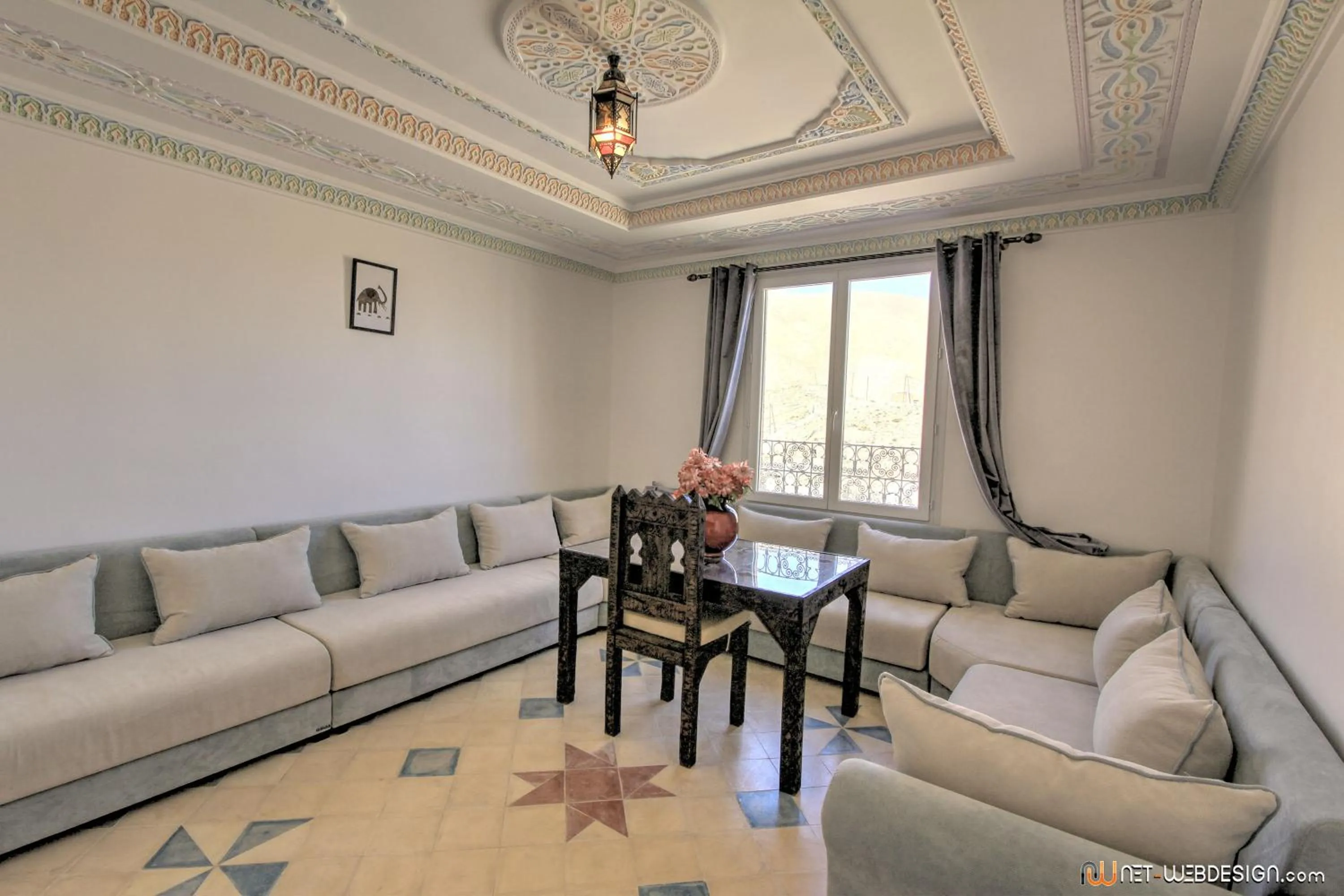 Living room in Hotel New Mars Dades