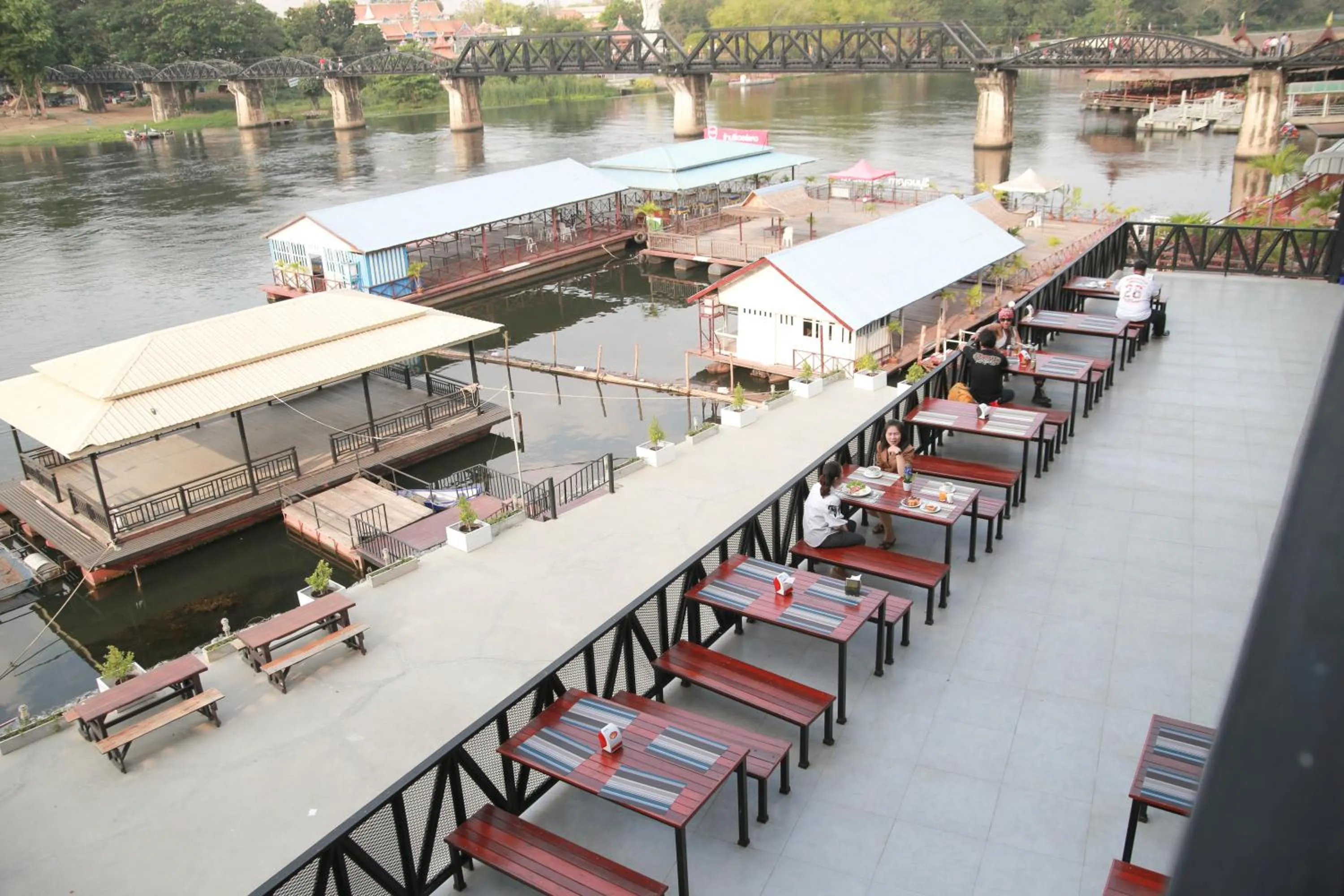 Breakfast in River Kwai View Hotel Kanchanaburi