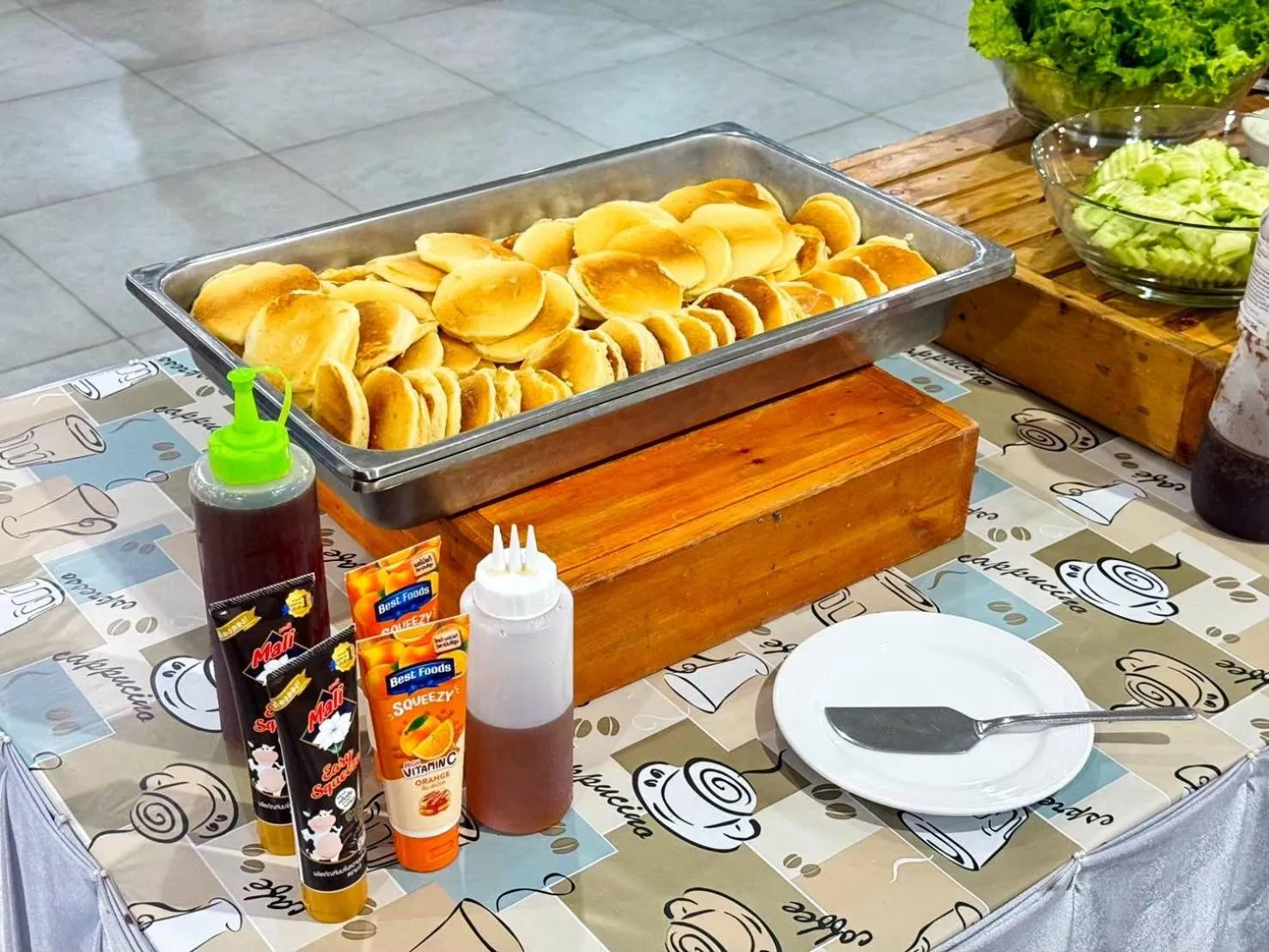 Food and drinks in River Kwai View Hotel Kanchanaburi