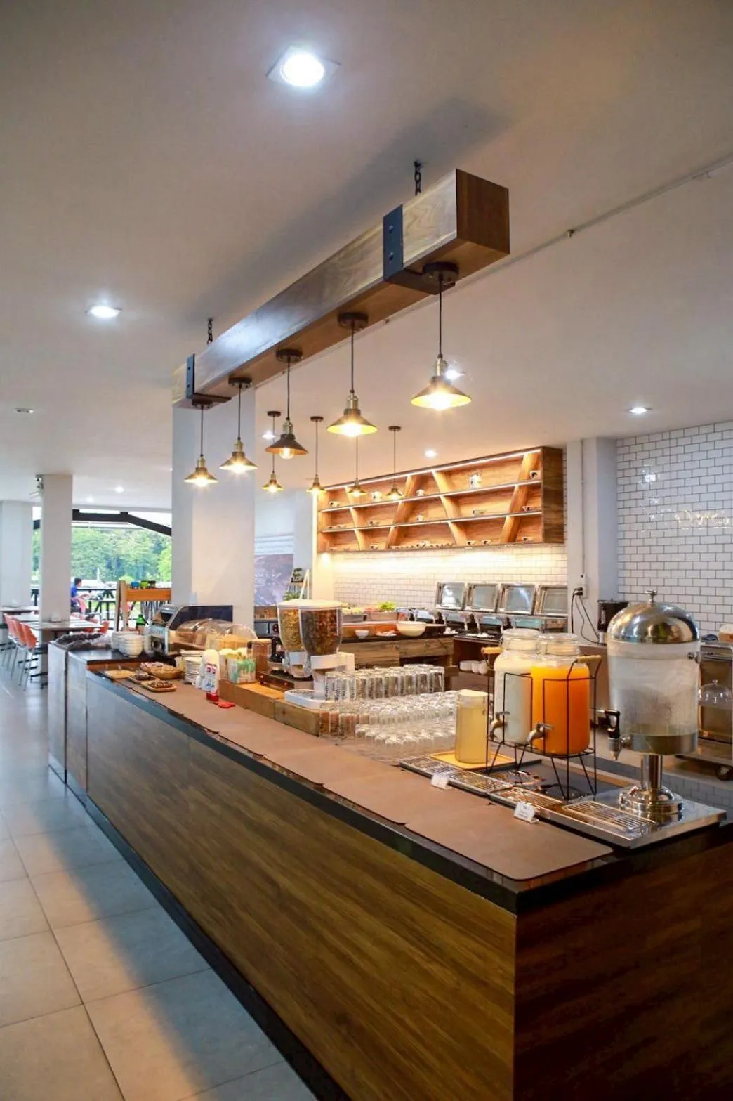 Restaurant/places to eat in River Kwai View Hotel Kanchanaburi