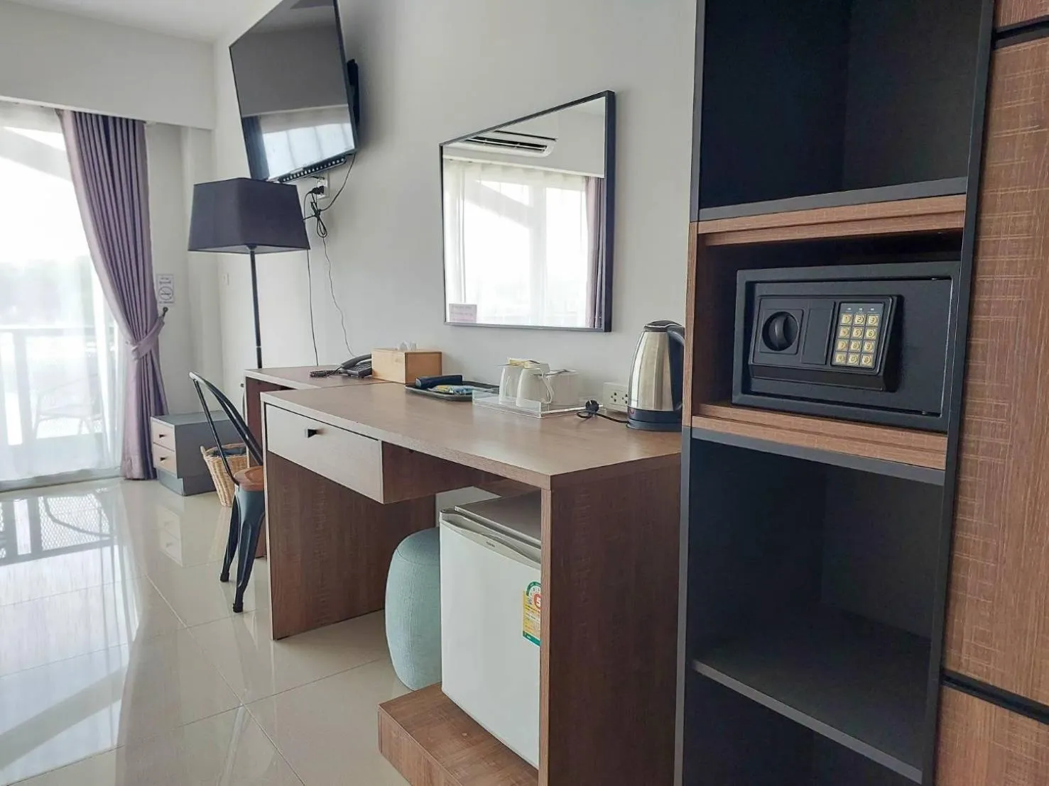 Area and facilities in River Kwai View Hotel Kanchanaburi