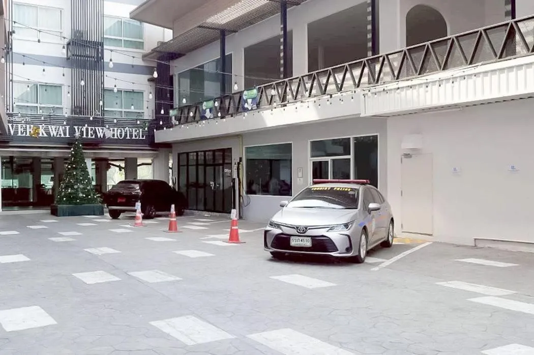 Parking in River Kwai View Hotel Kanchanaburi