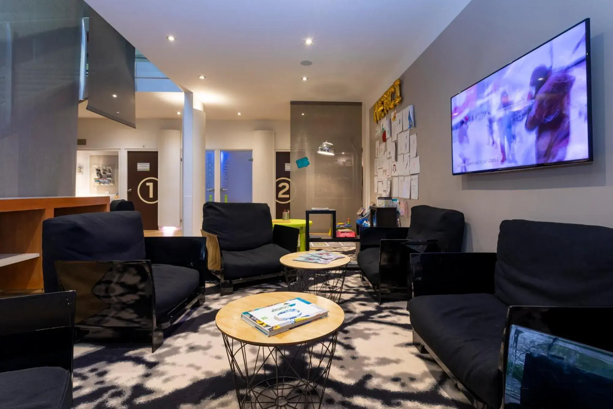 Living room in ibis Styles Lorient Caudan Living room in ibis Styles Lorient Caudan