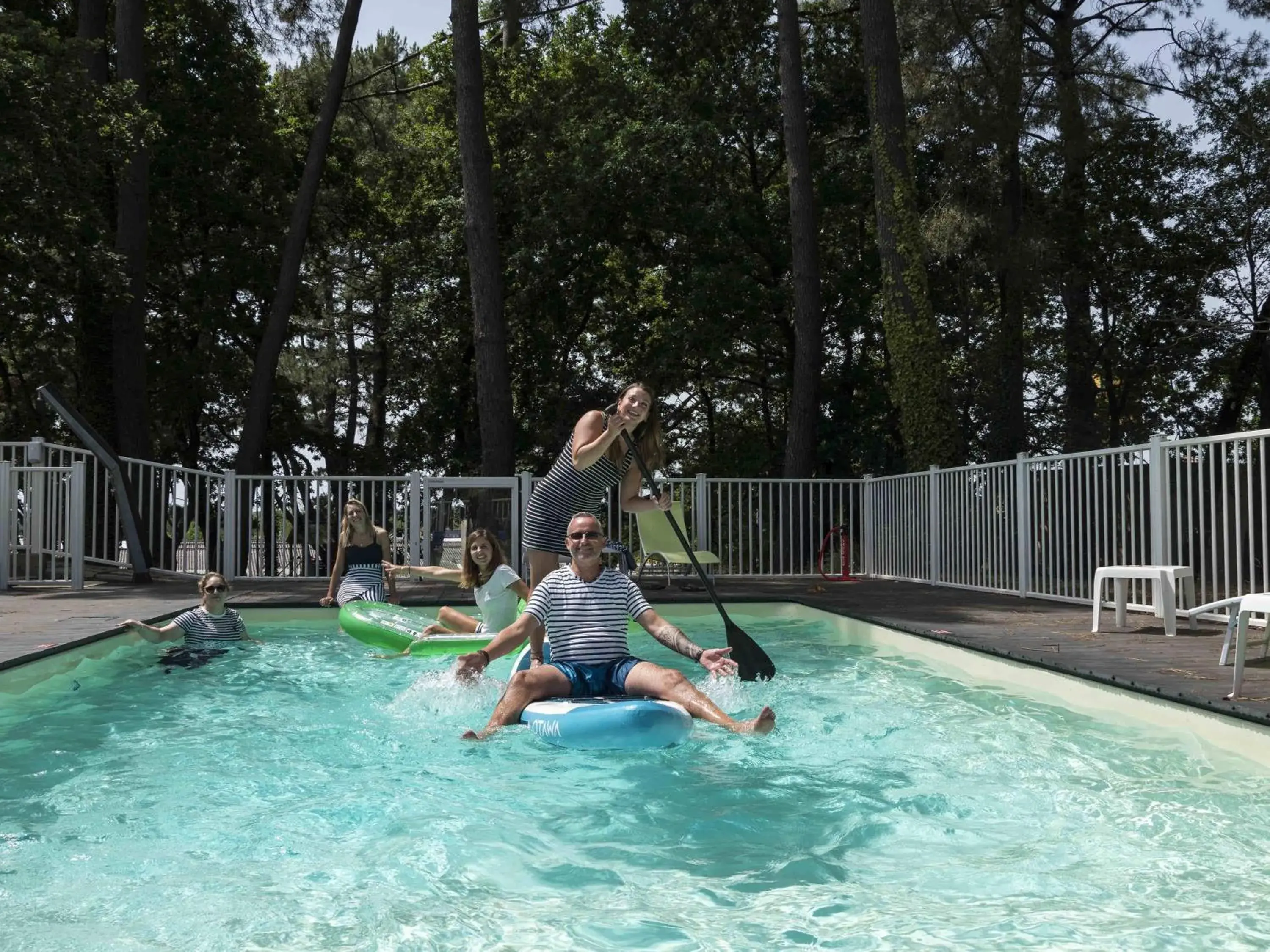 Pool view in ibis Styles Lorient Caudan Pool view in ibis Styles Lorient Caudan
