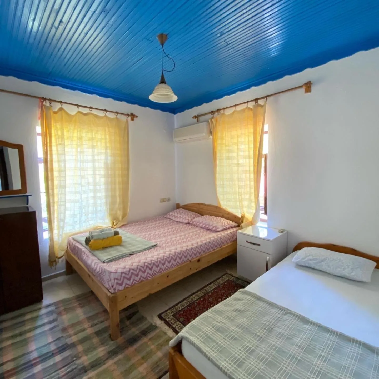 Bed in Likya Pansiyon