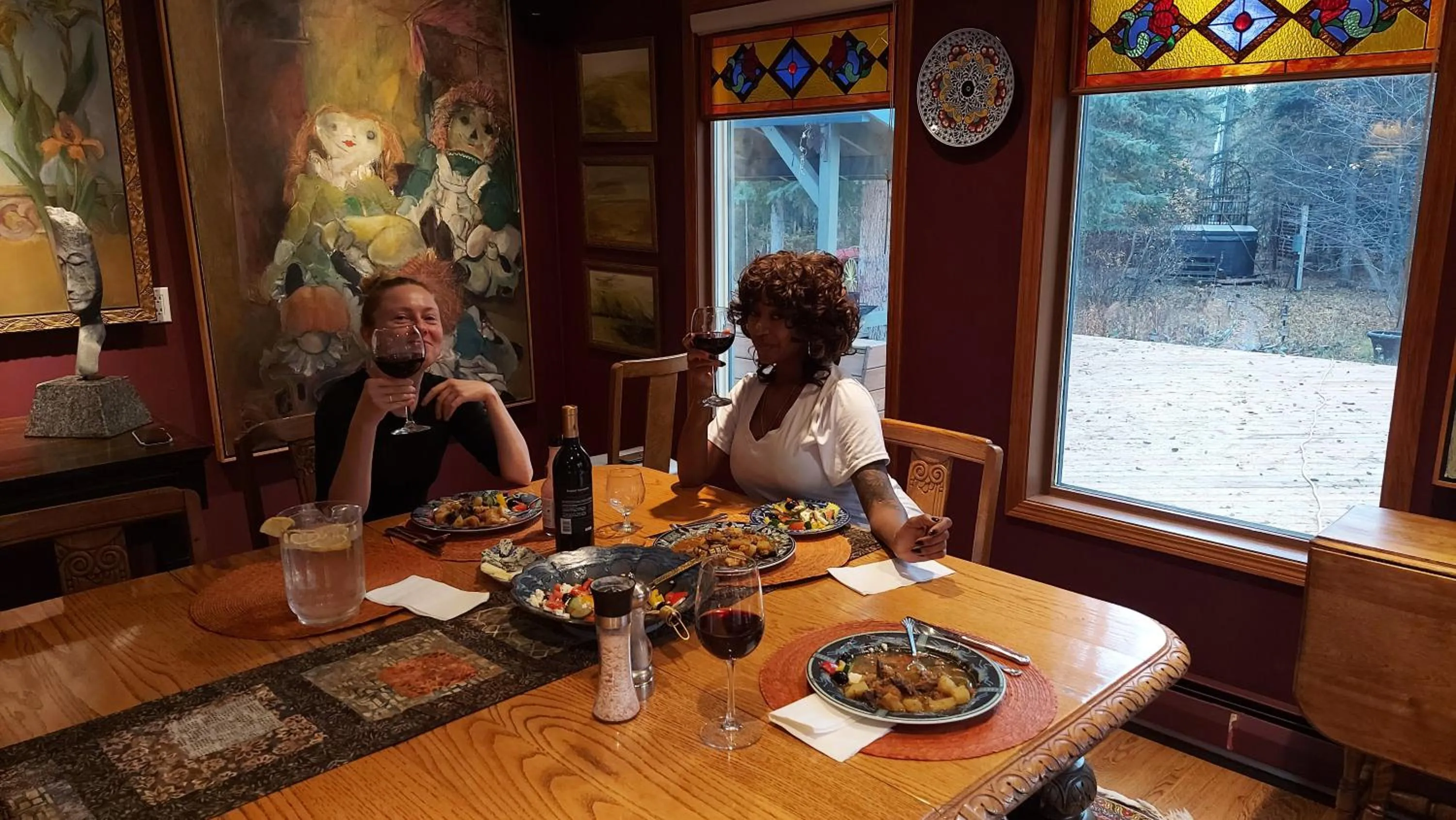 Dining area in Hidden Valley Bed and Breakfast