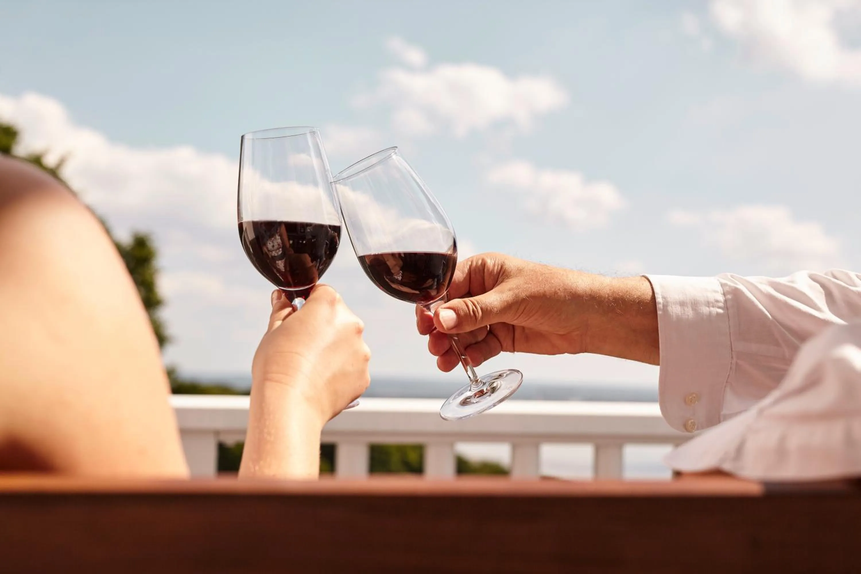 Drinks in Gästehaus des Elsa Brändström Haus