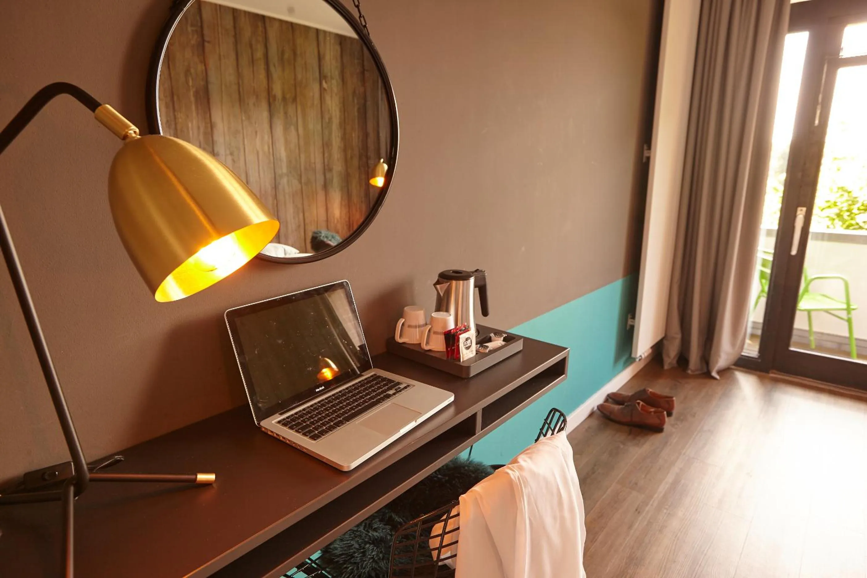 Coffee/tea facilities in Gästehaus des Elsa Brändström Haus