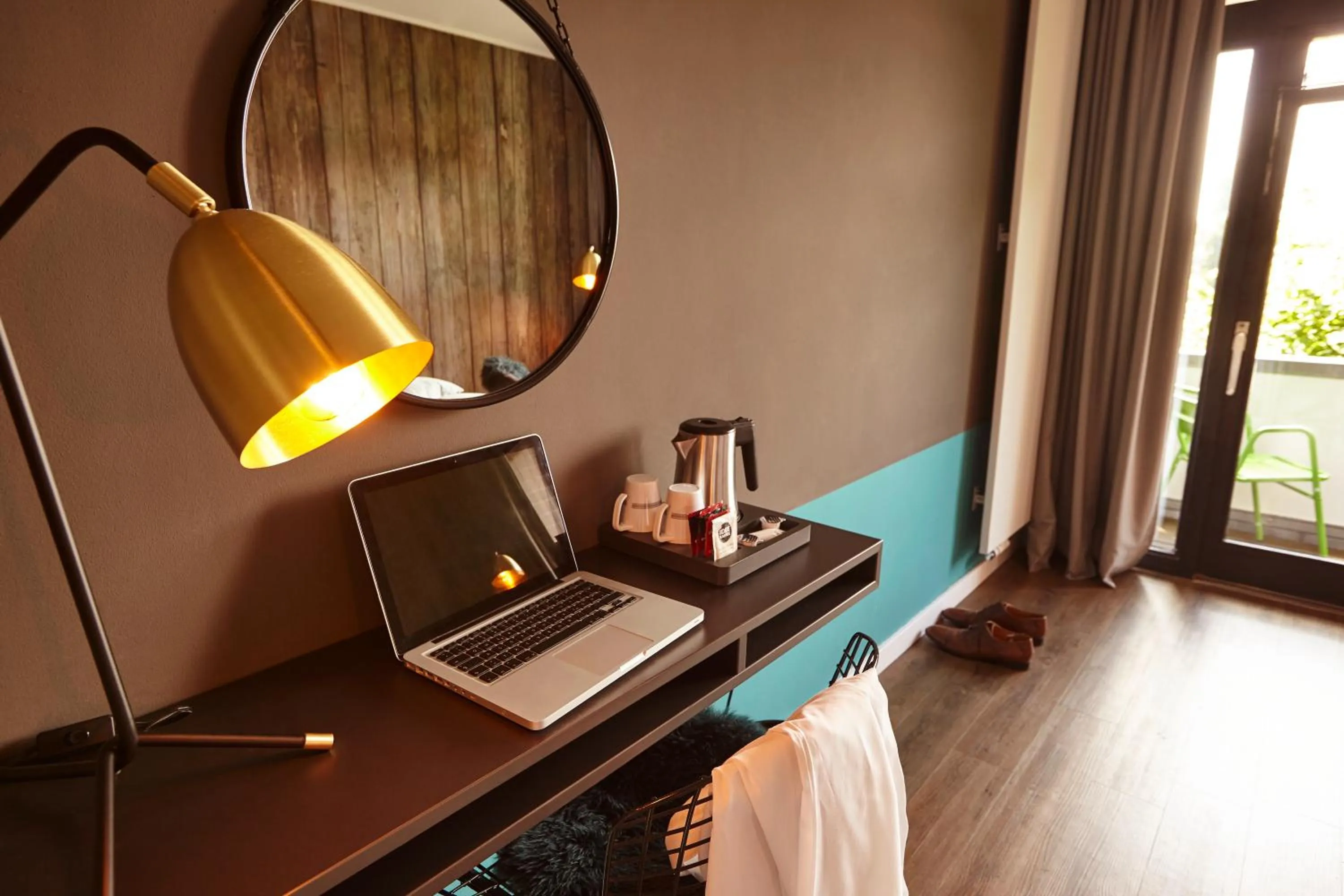 Coffee/tea facilities in Gästehaus des Elsa Brändström Haus