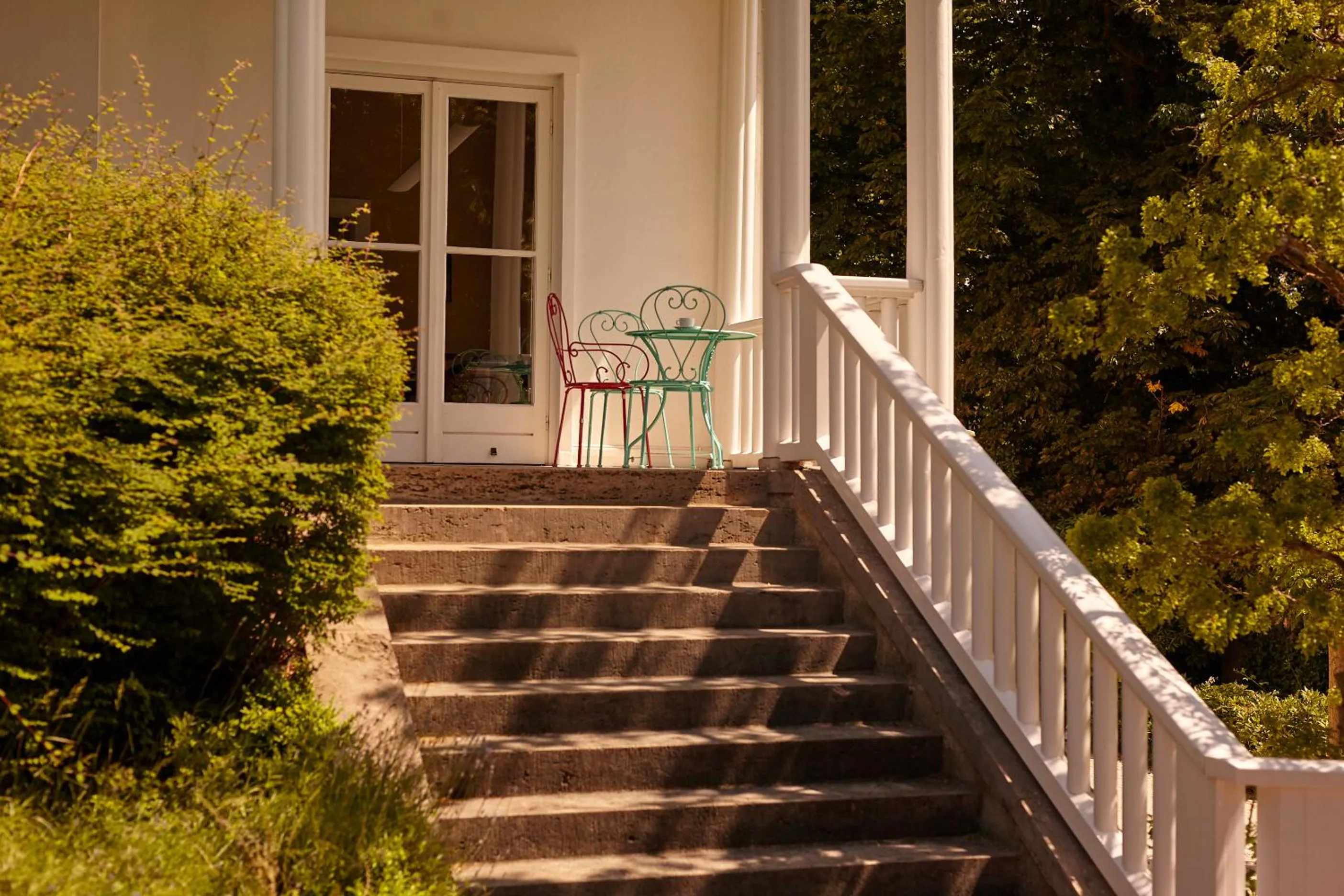 Balcony/Terrace in Gästehaus des Elsa Brändström Haus