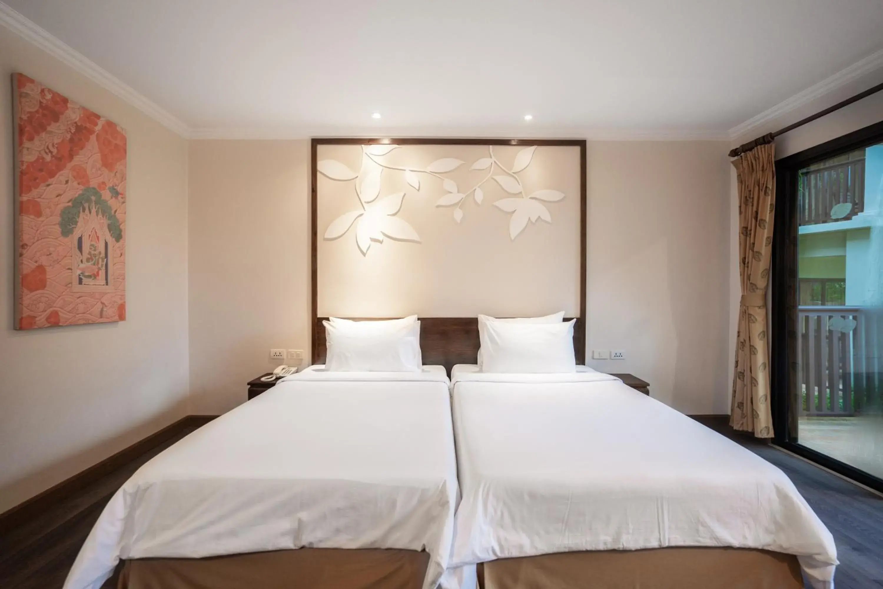 Bedroom, Bed in The Leaf on The Sands by Katathani - SHA Extra Plus Bedroom, Bed in The Leaf on The Sands by Katathani - SHA Extra Plus