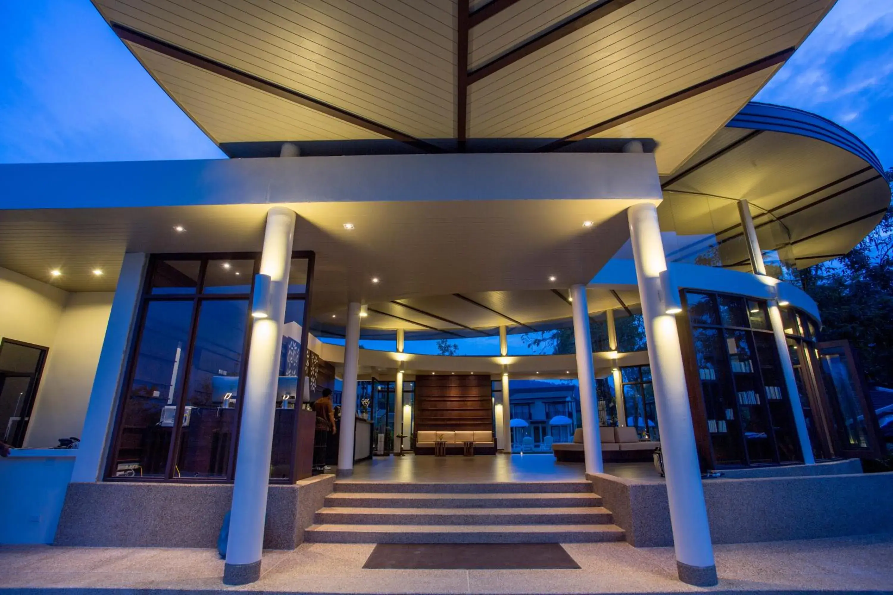 Facade/entrance in The Leaf on The Sands by Katathani - SHA Extra Plus Facade/entrance in The Leaf on The Sands by Katathani - SHA Extra Plus