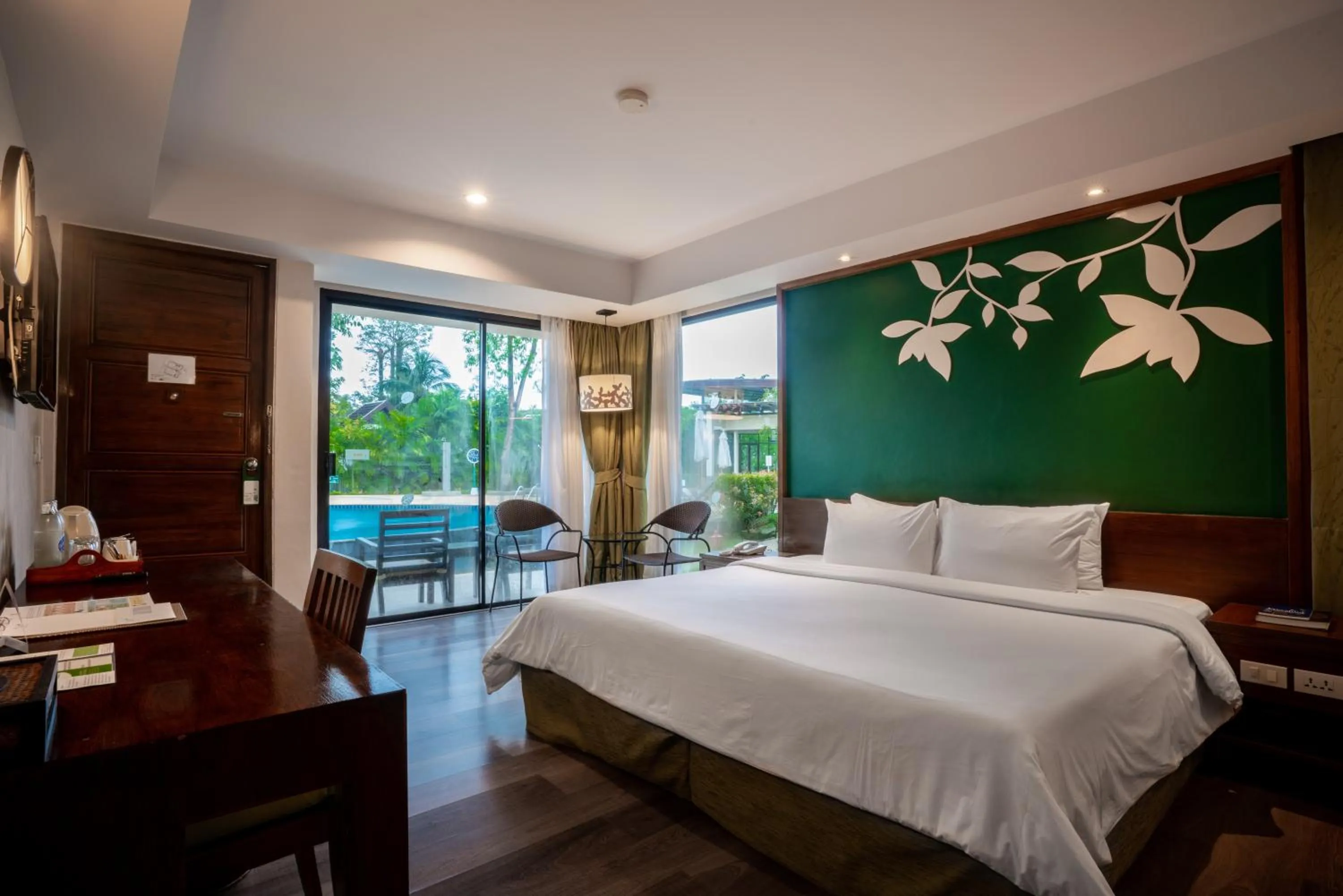 Bedroom, Bed in The Leaf on The Sands by Katathani - SHA Extra Plus